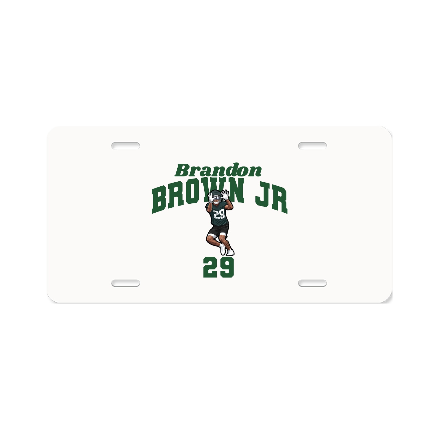 License Plate — Signature Arch in Classic