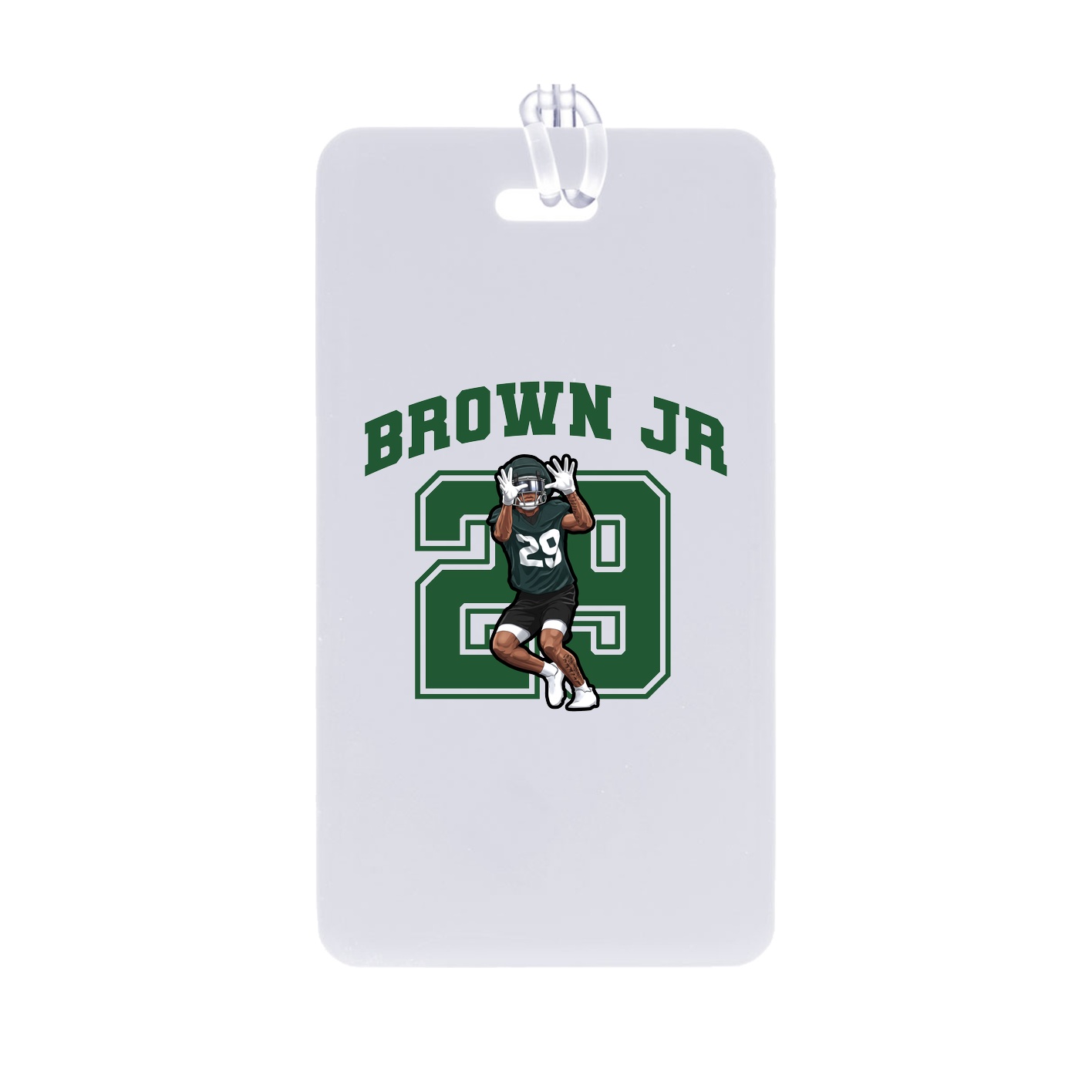Bag Tag — Number in Classic