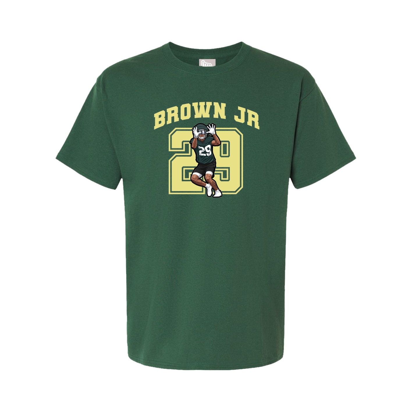 Tee — Number in Green