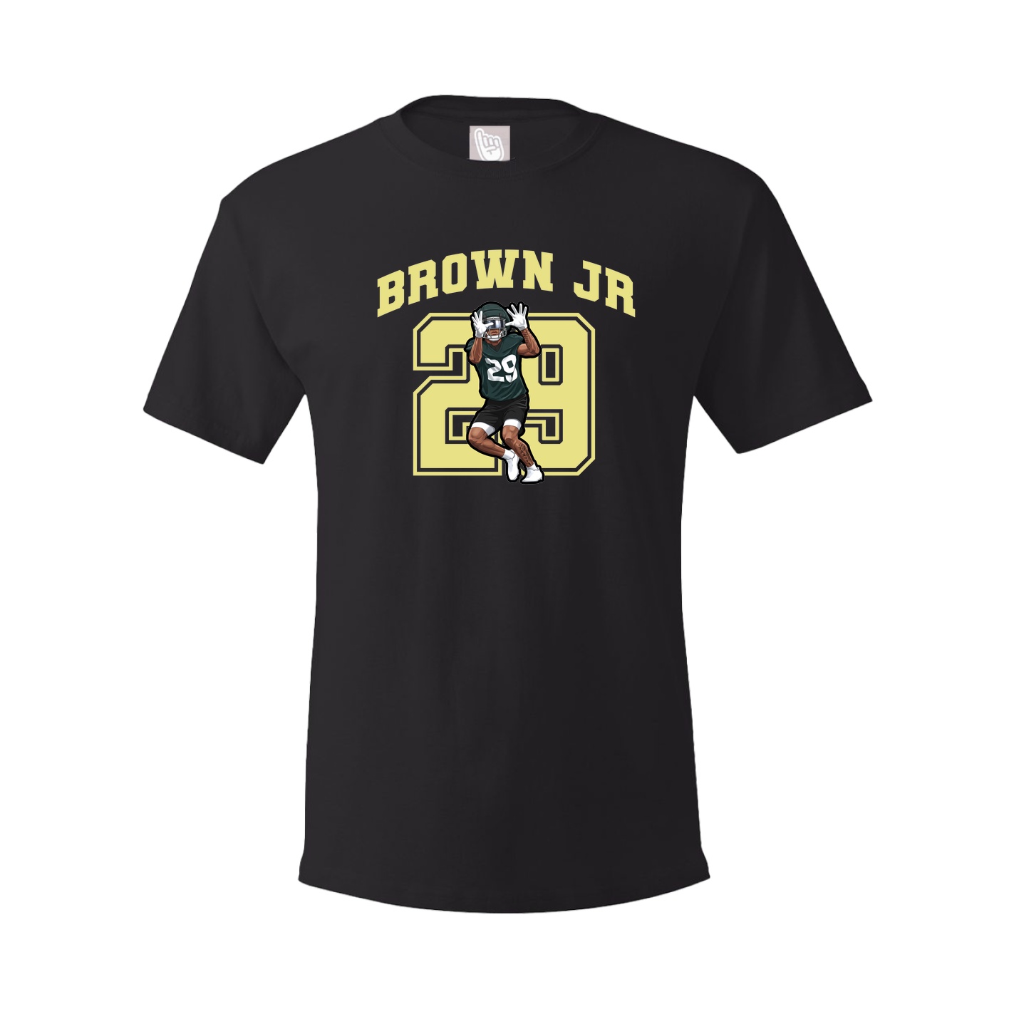 Youth Tee — Number in Black