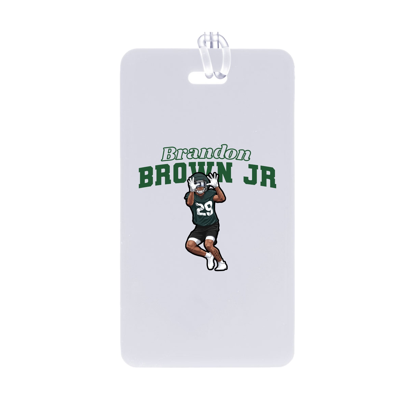 Bag Tag — Name Arch in Classic