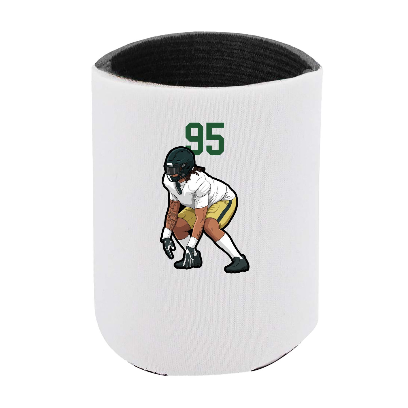Can Holder — Number Top in White