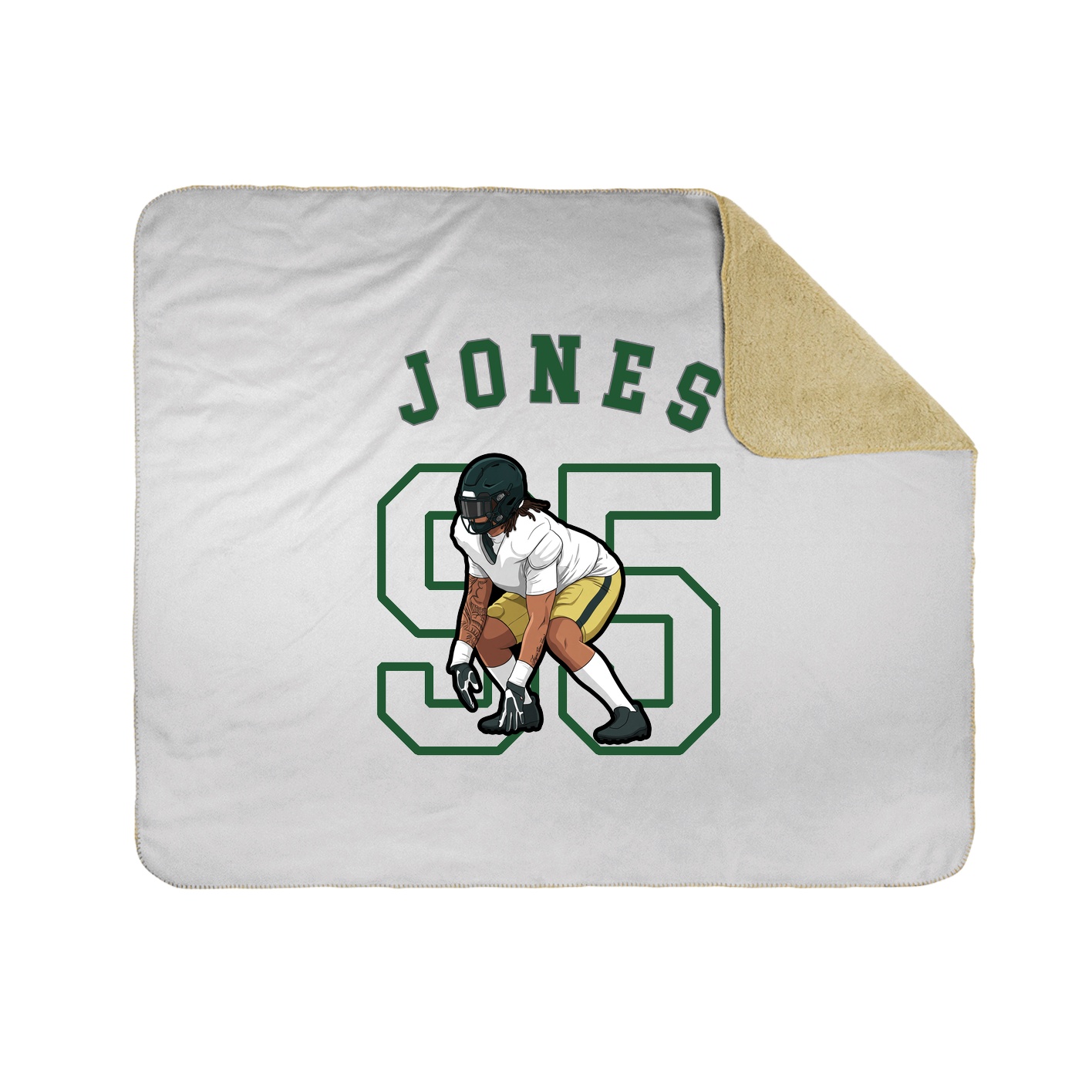 Throw Blanket — Shirsey Arch in White