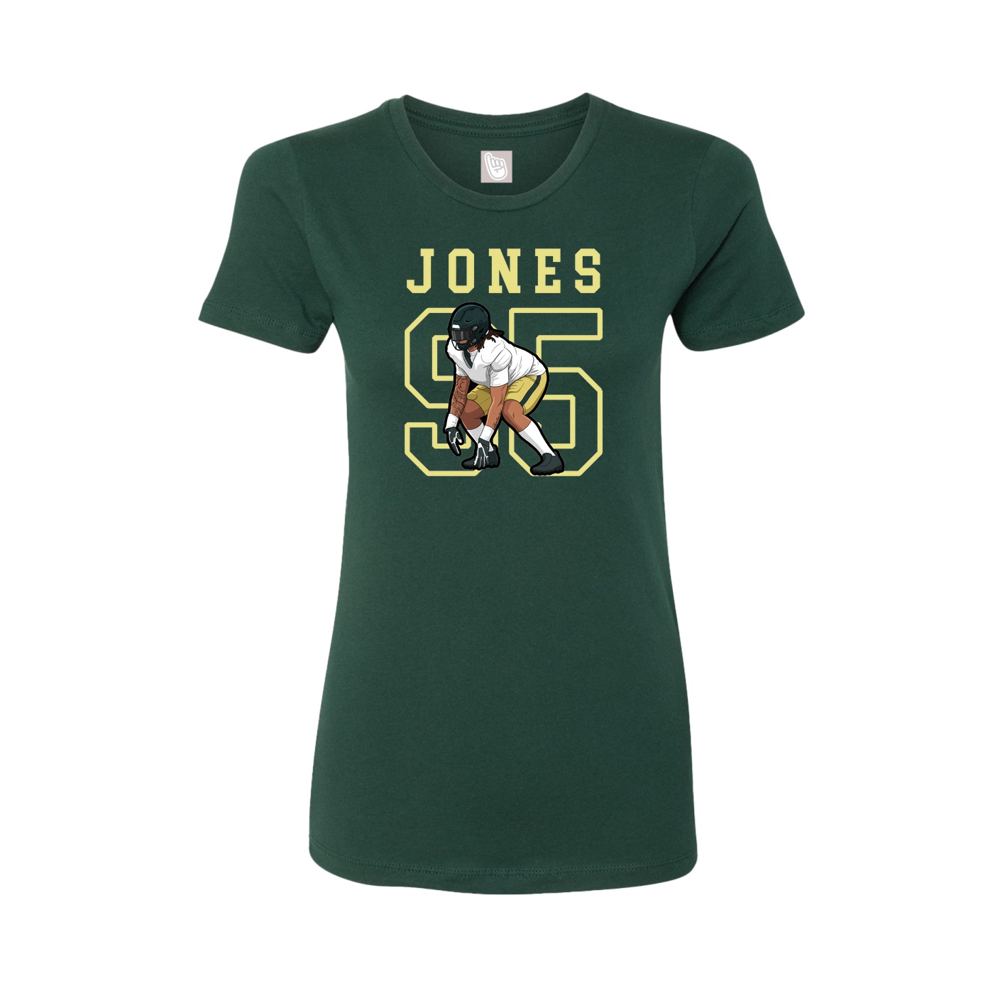 Fitted Women's Tee — Shirsey in Green