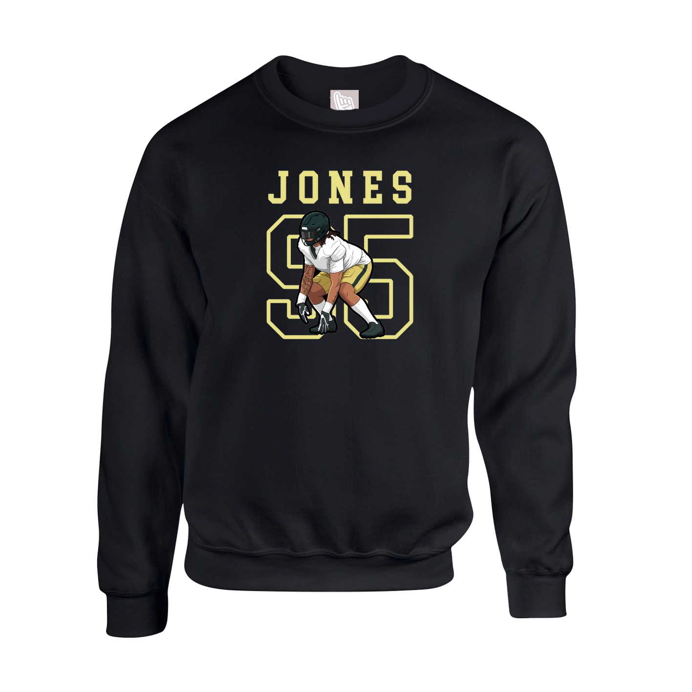 Fleece Crew — Shirsey in Black