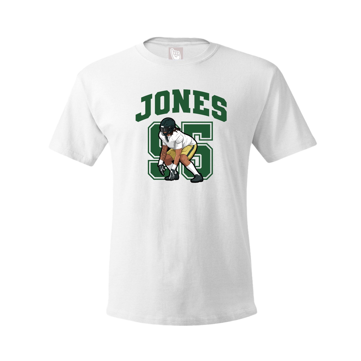 Tee — Number in White