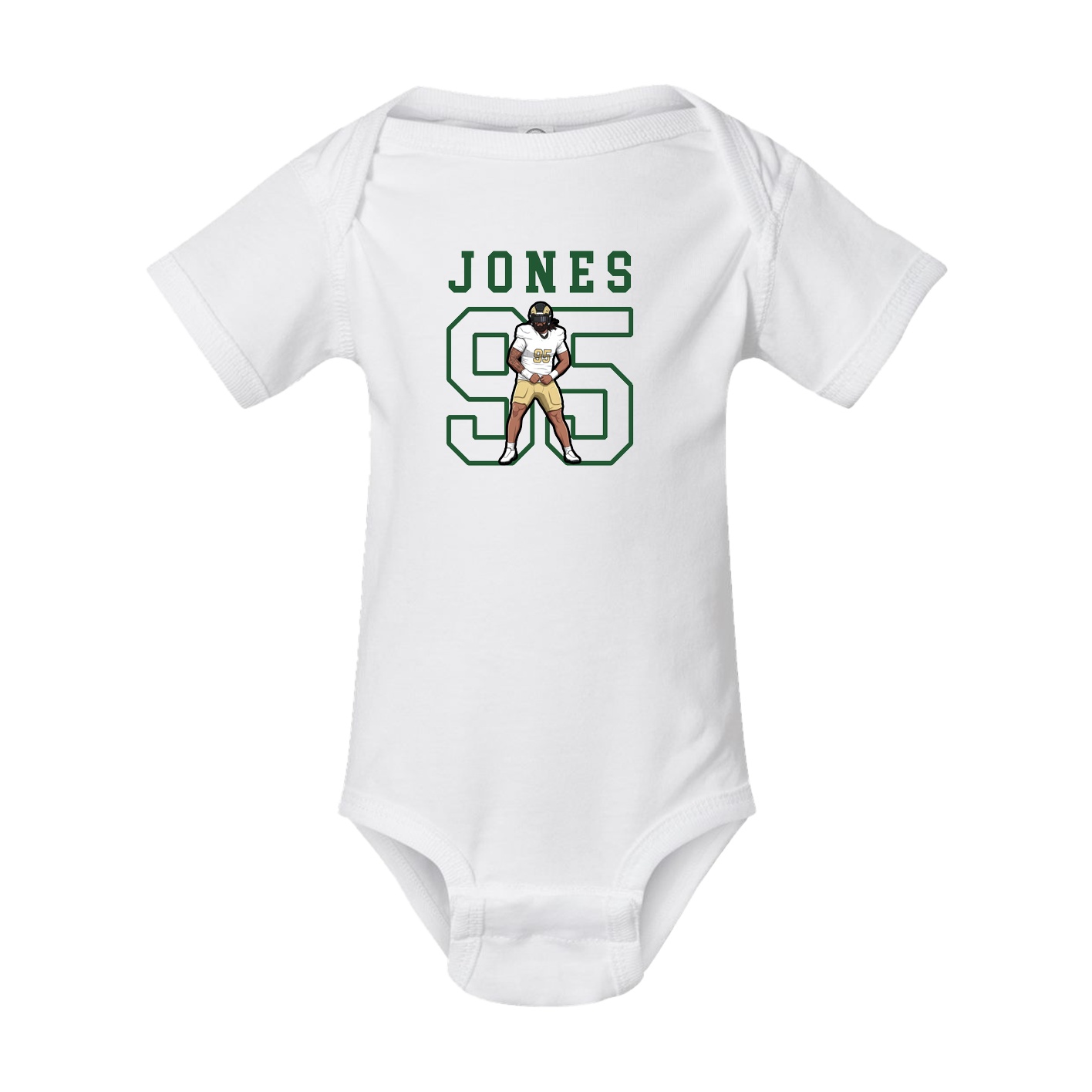Baby Onesie — Shirsey in White