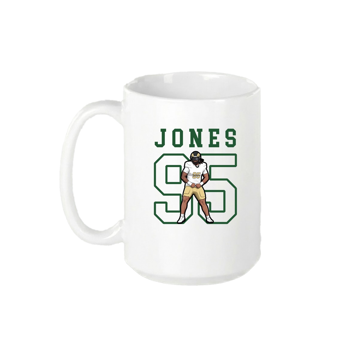 15oz Coffee Mug — Shirsey in White