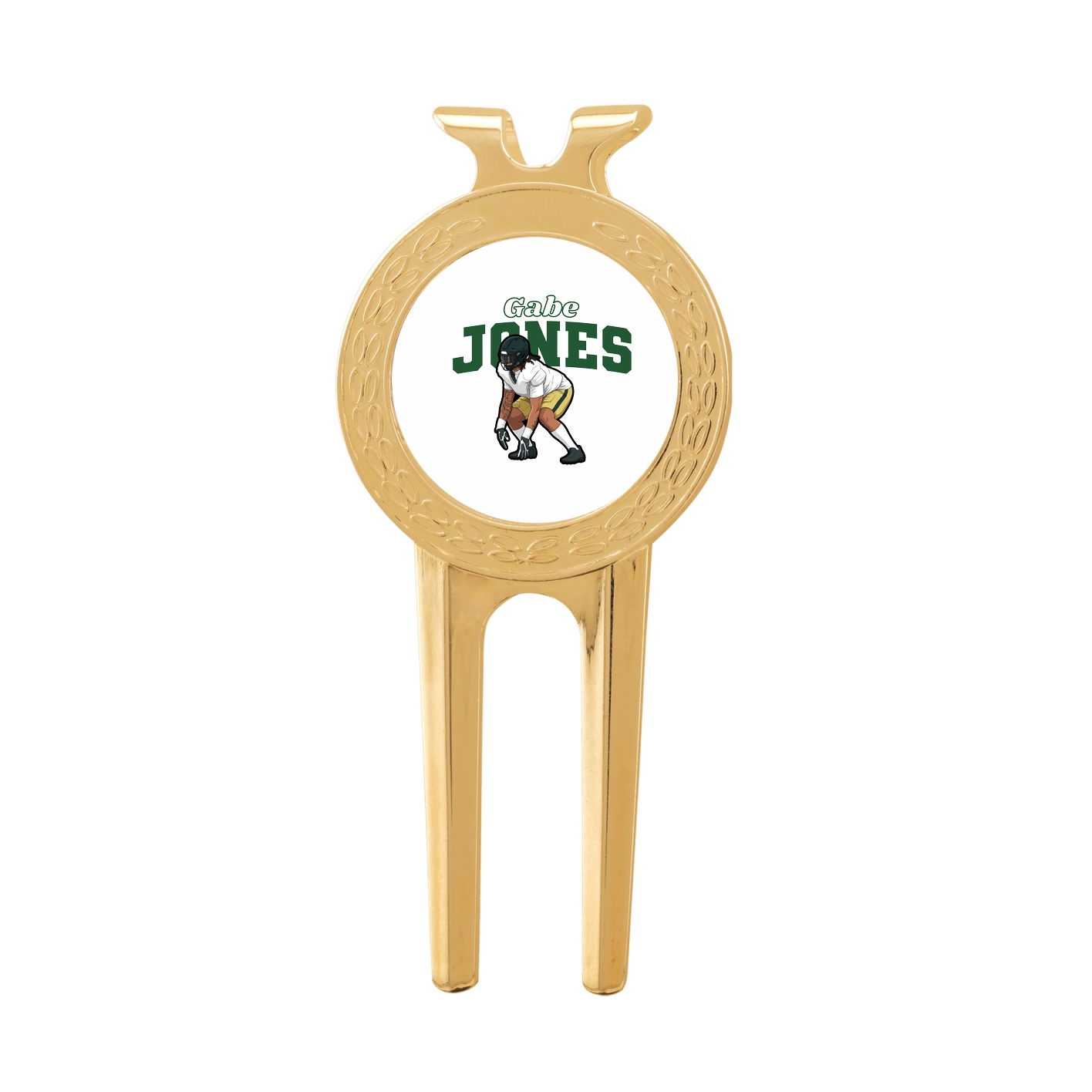Divot Tool with Ball Marker — Name Arch in Classic
