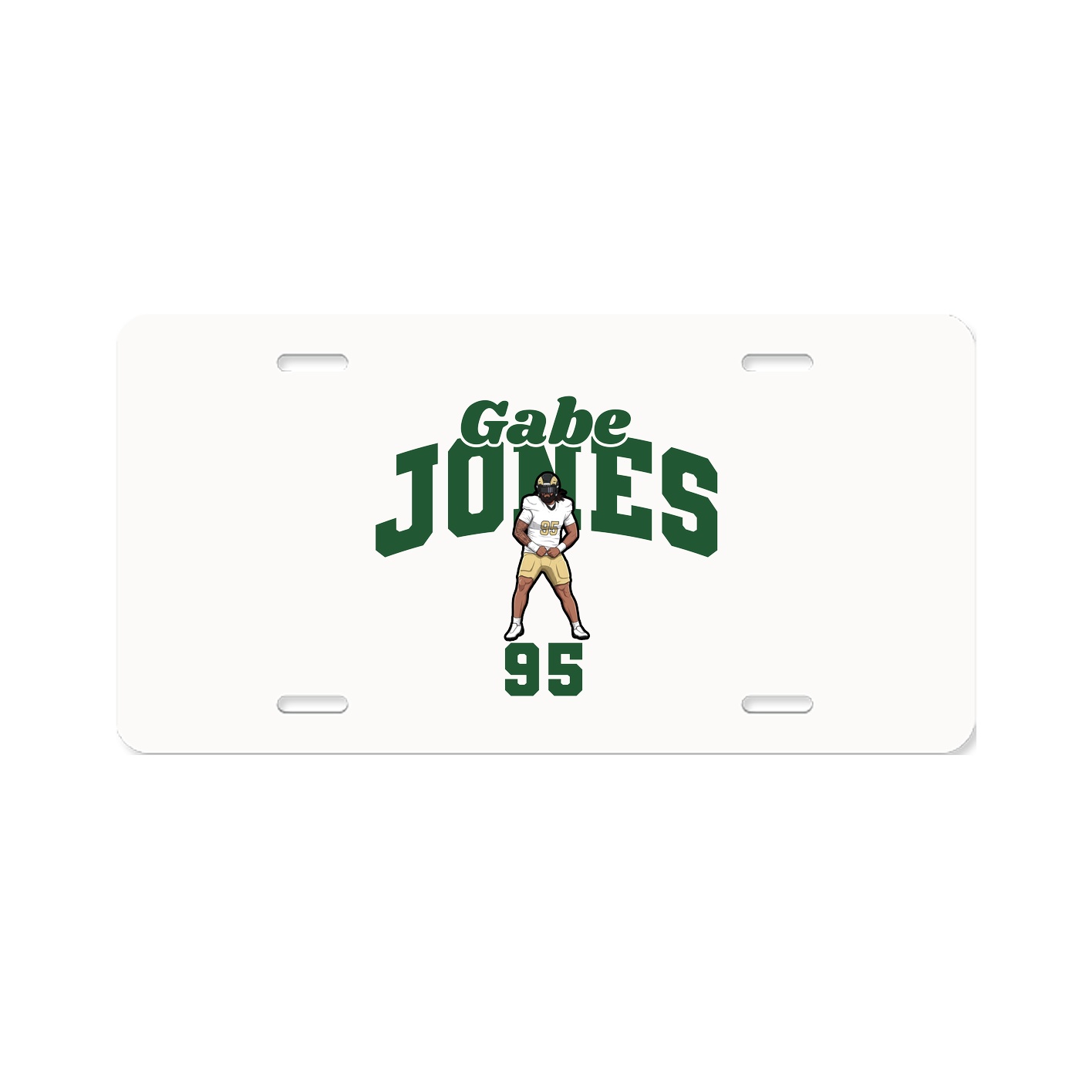 License Plate — Signature Arch in Classic