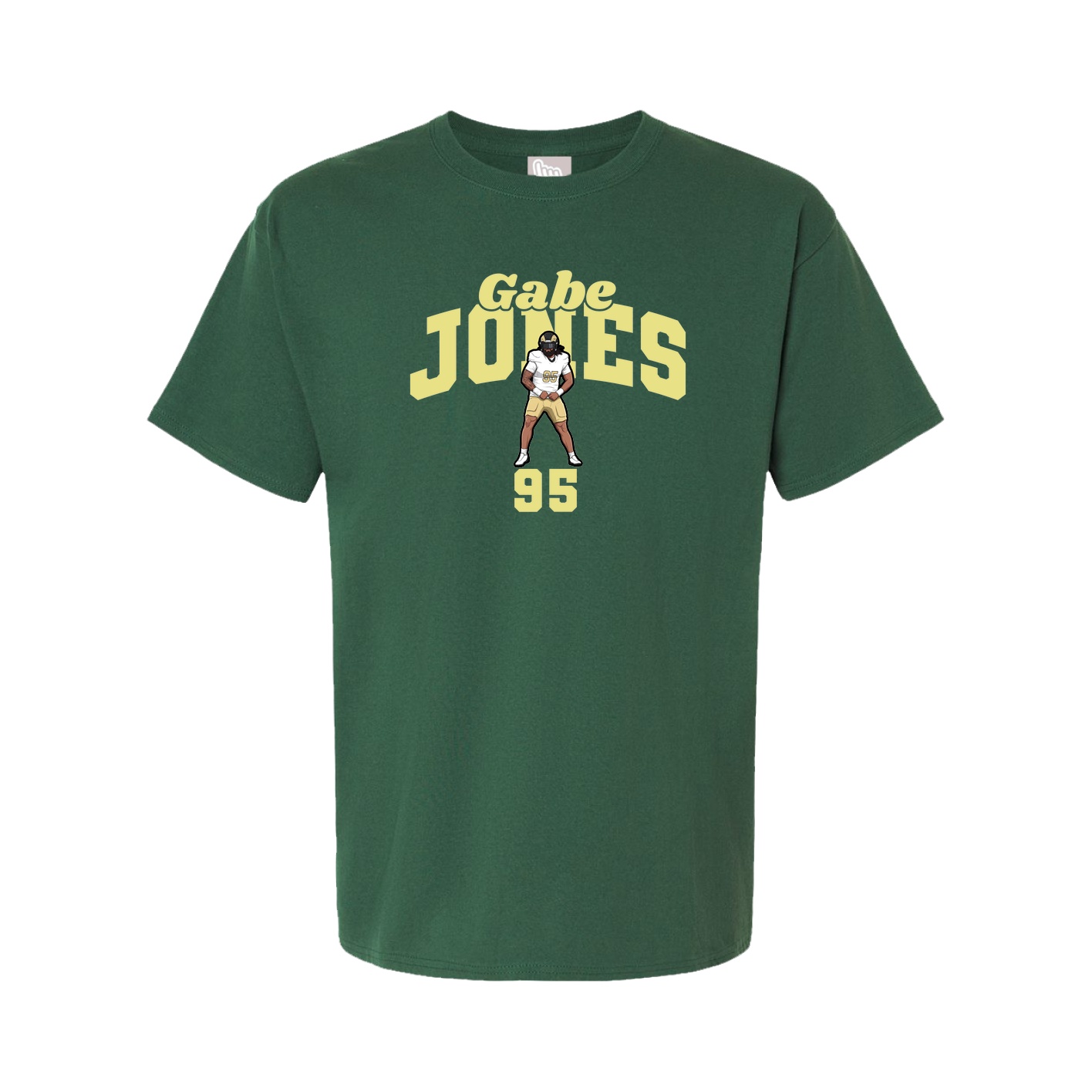 Youth Tee — Signature Arch in Green