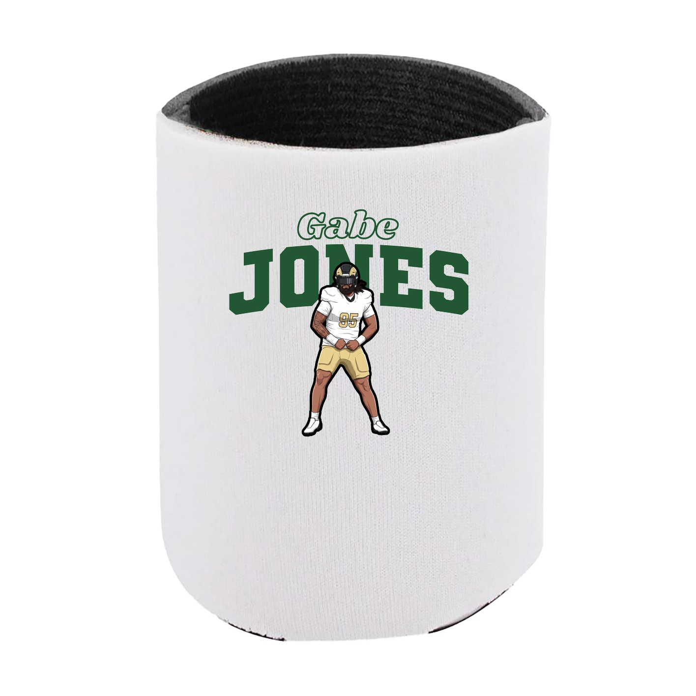 Can Holder — Name Arch in White