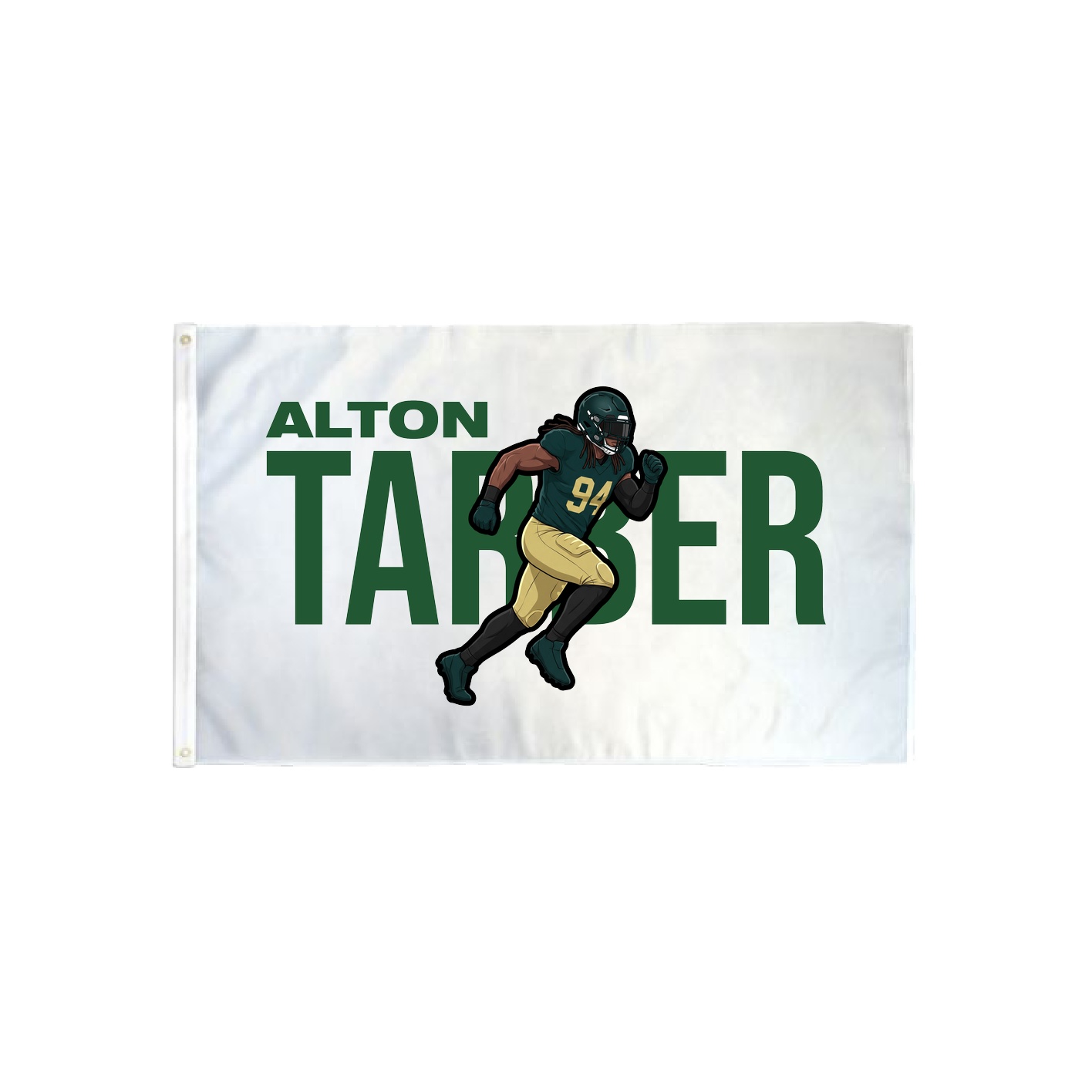 3x5 Flag — Player Name in Classic
