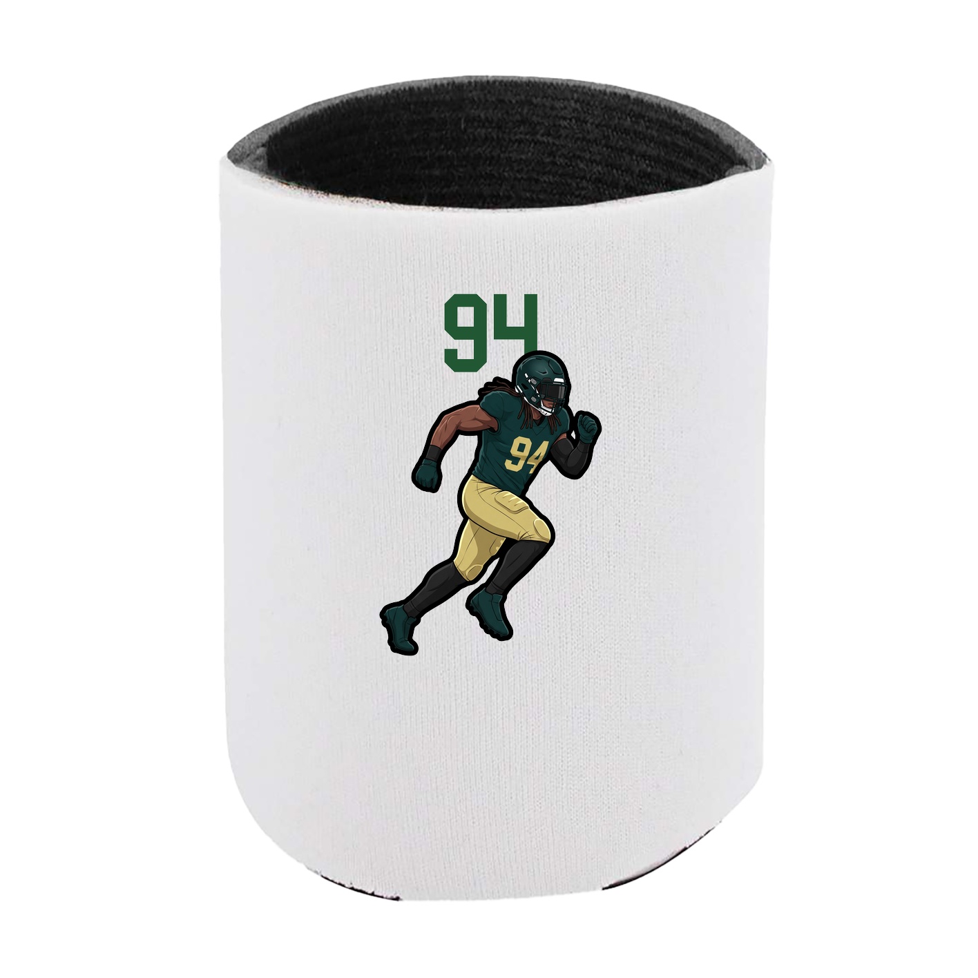 Can Holder — Number Top in White
