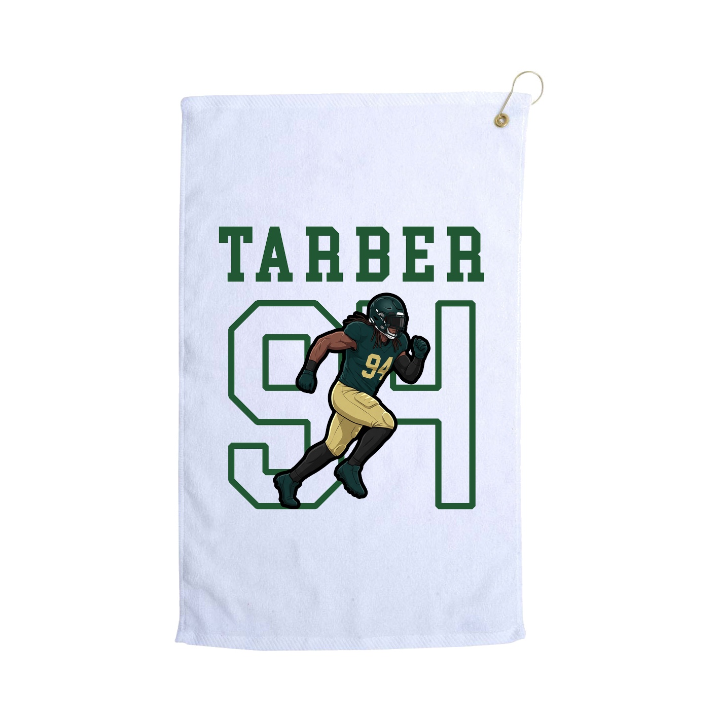 Golf Towel — Shirsey in White