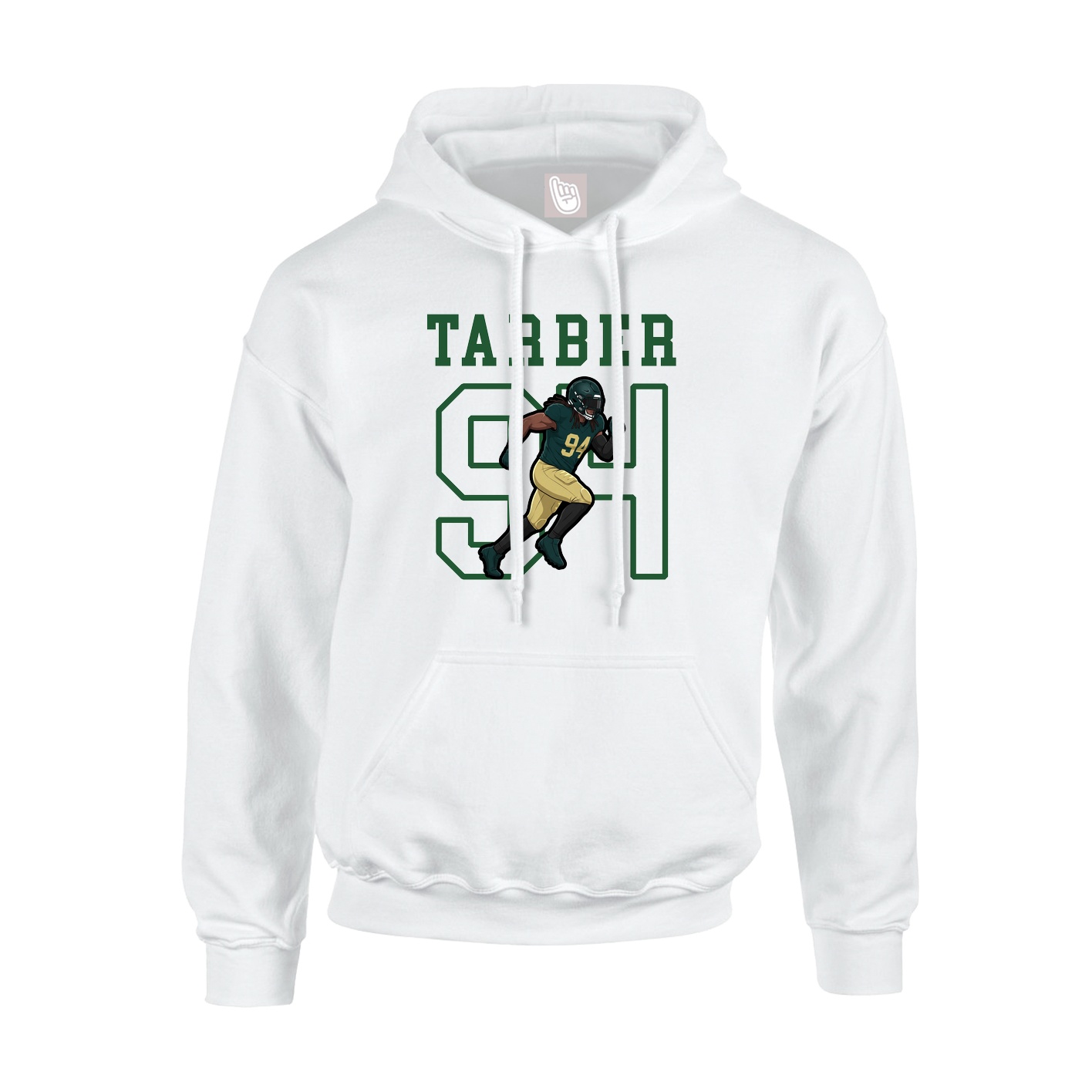 Youth Hoodie — Shirsey in White