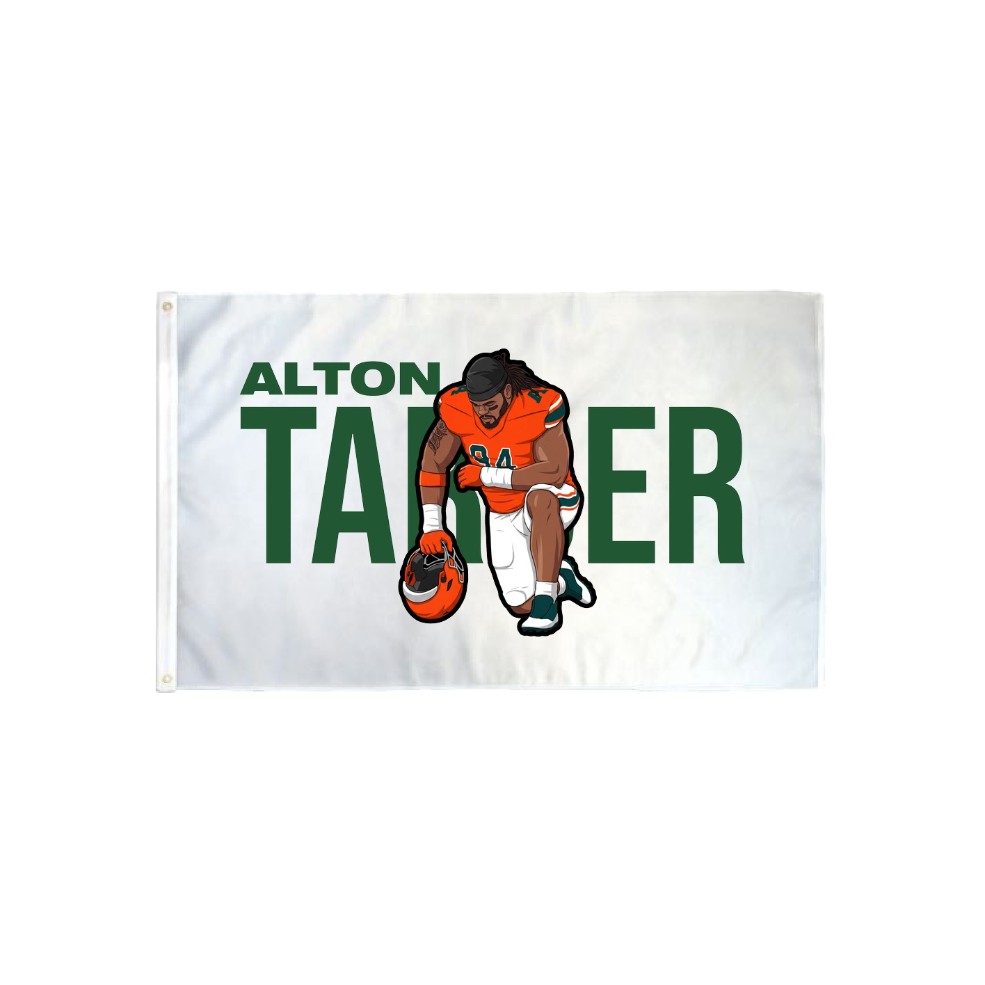 3x5 Flag — Player Name in Classic