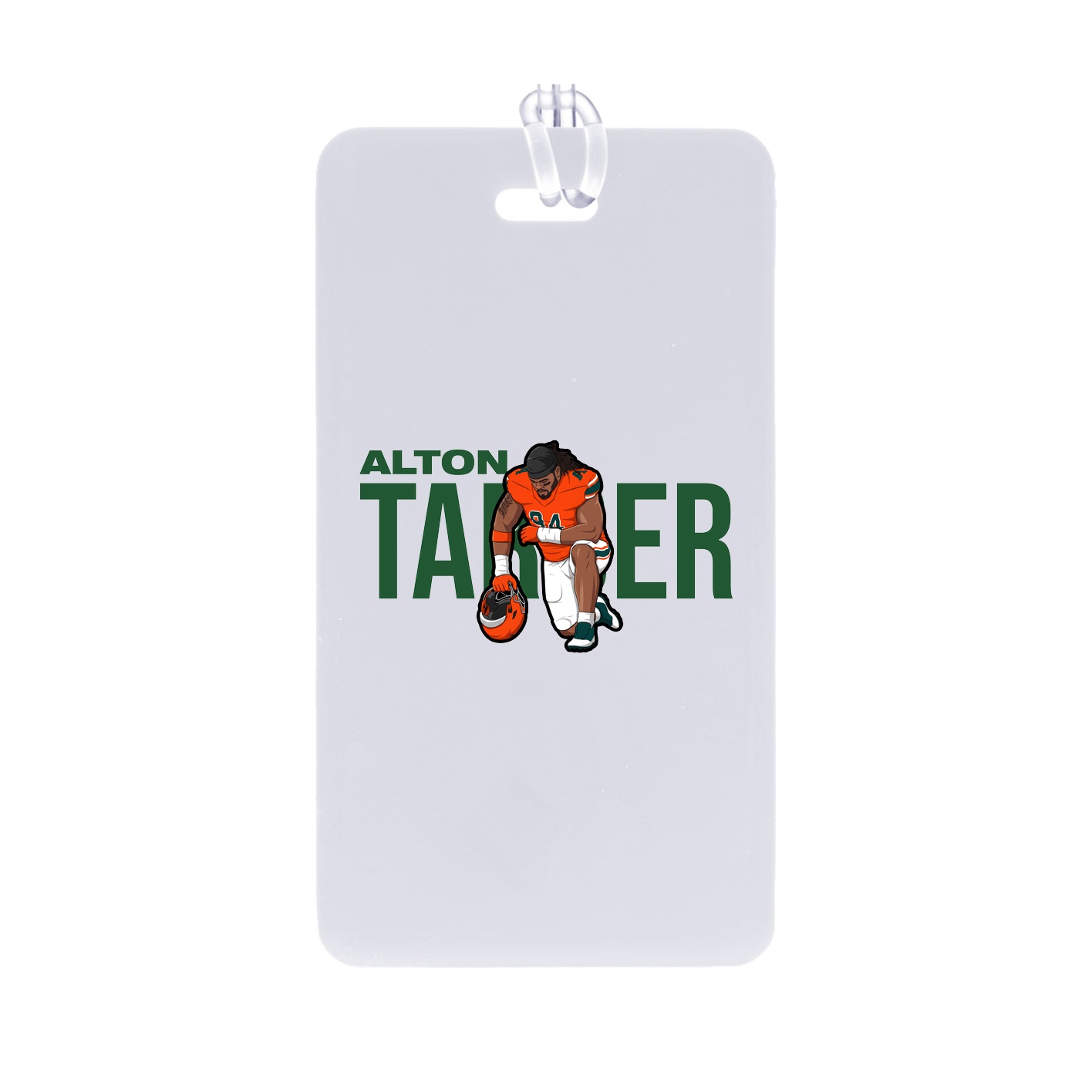 Bag Tag — Player Name in Classic