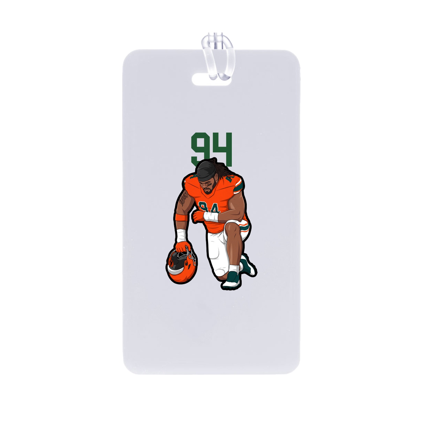 Bag Tag — Number Top in Classic