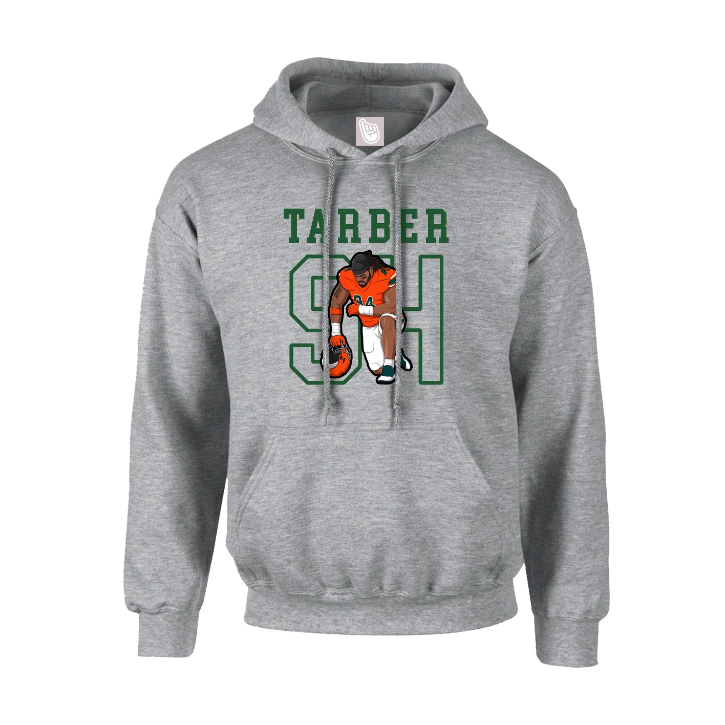 Hoodie — Shirsey in Grey
