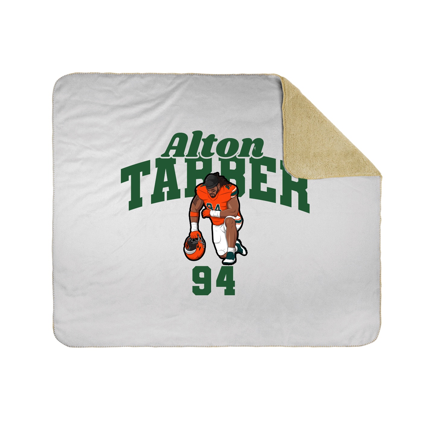 Throw Blanket — Signature Arch in White