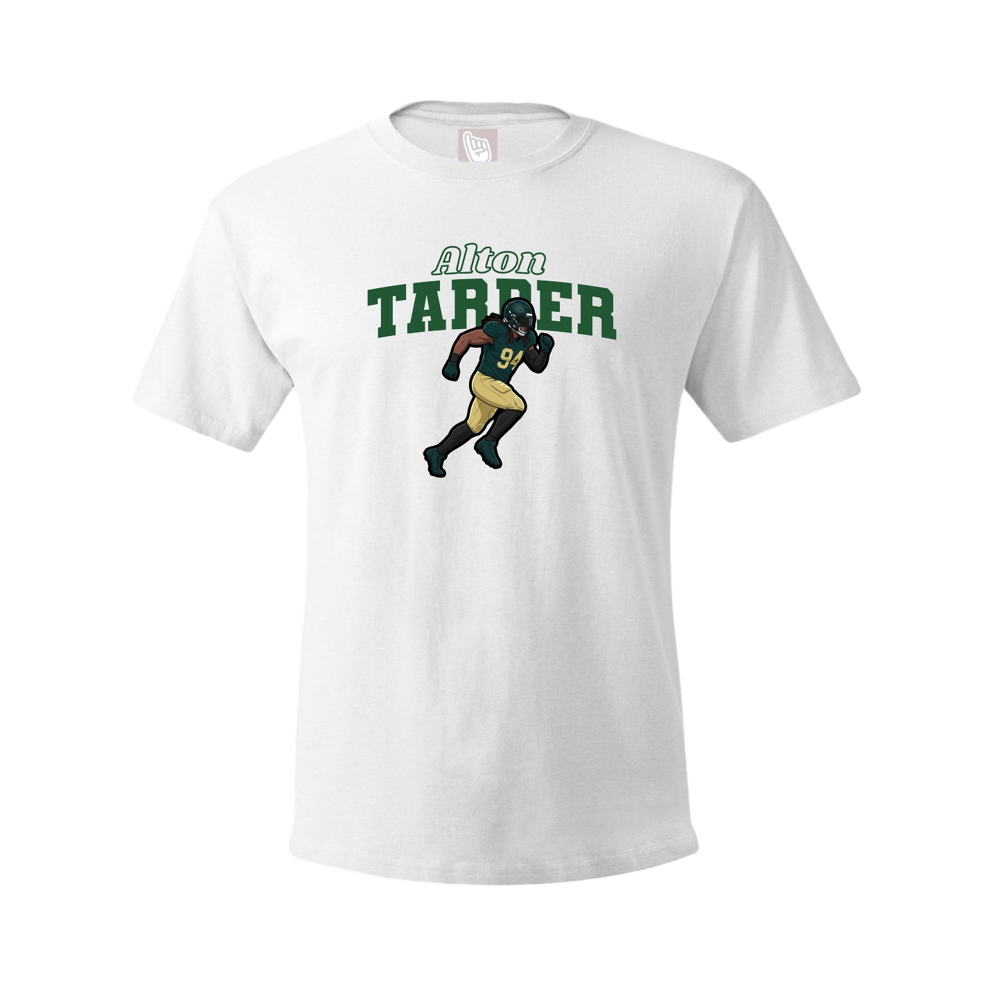 Tee — Name Arch in White