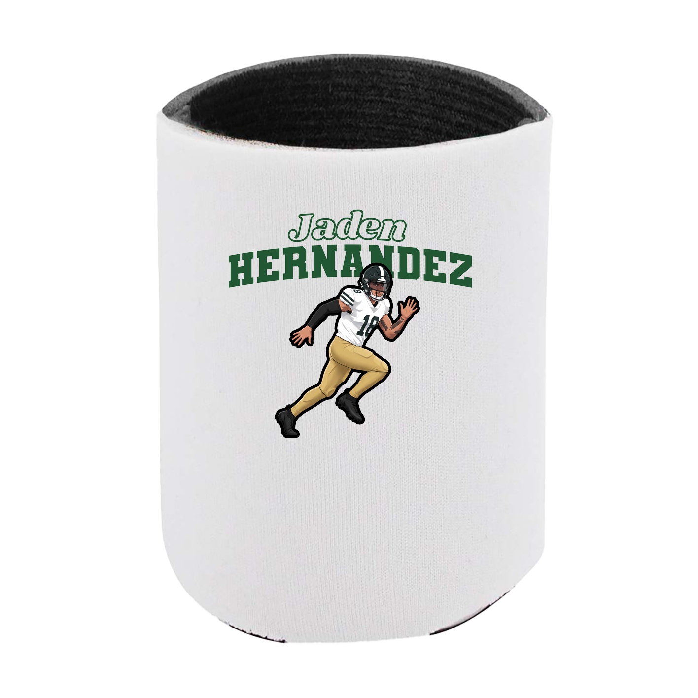 Can Holder — Name Arch in White