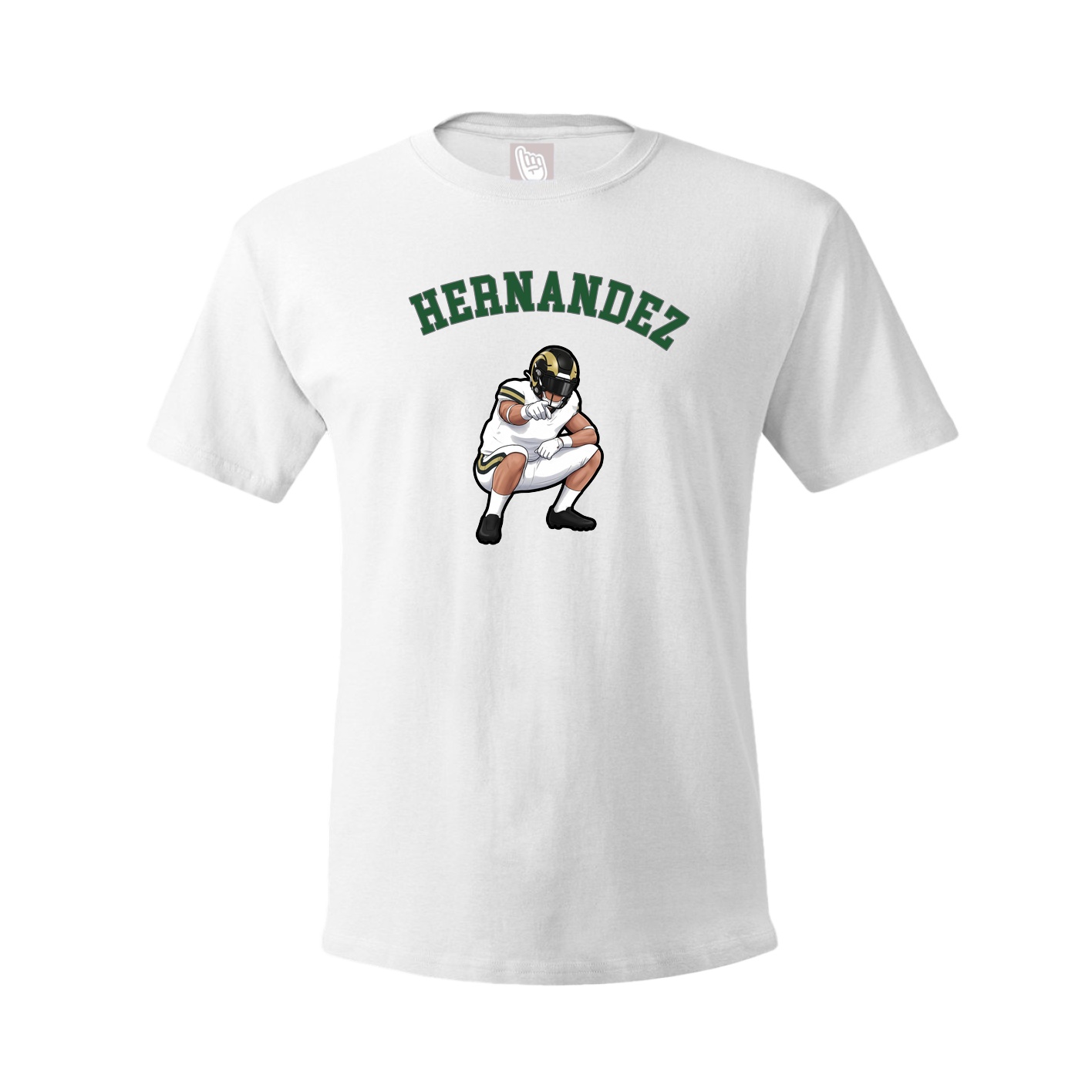Tee — Shirsey Arch in White