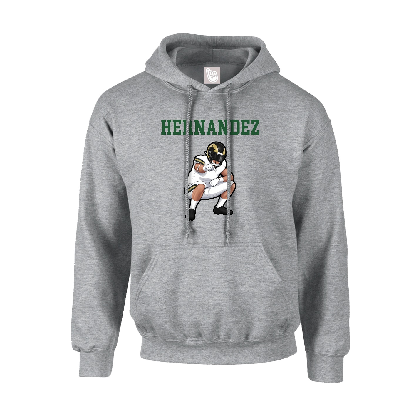 Hoodie — Shirsey in Grey