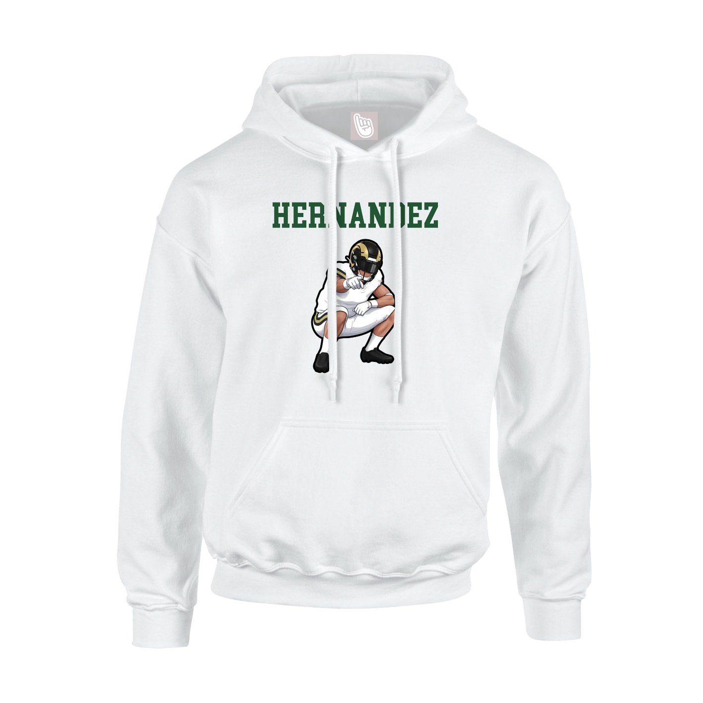 Youth Hoodie — Shirsey in White