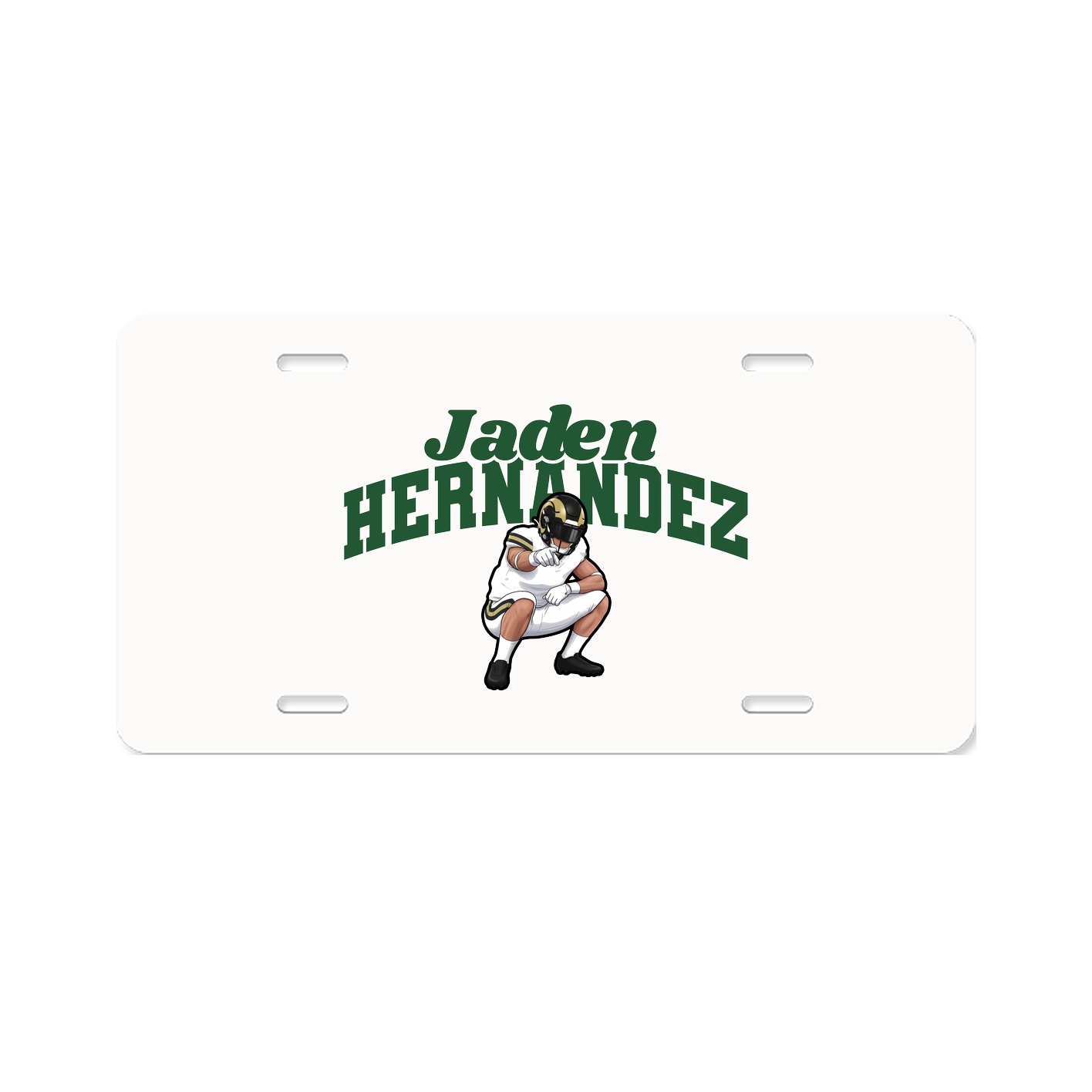 License Plate — Signature Arch in Classic