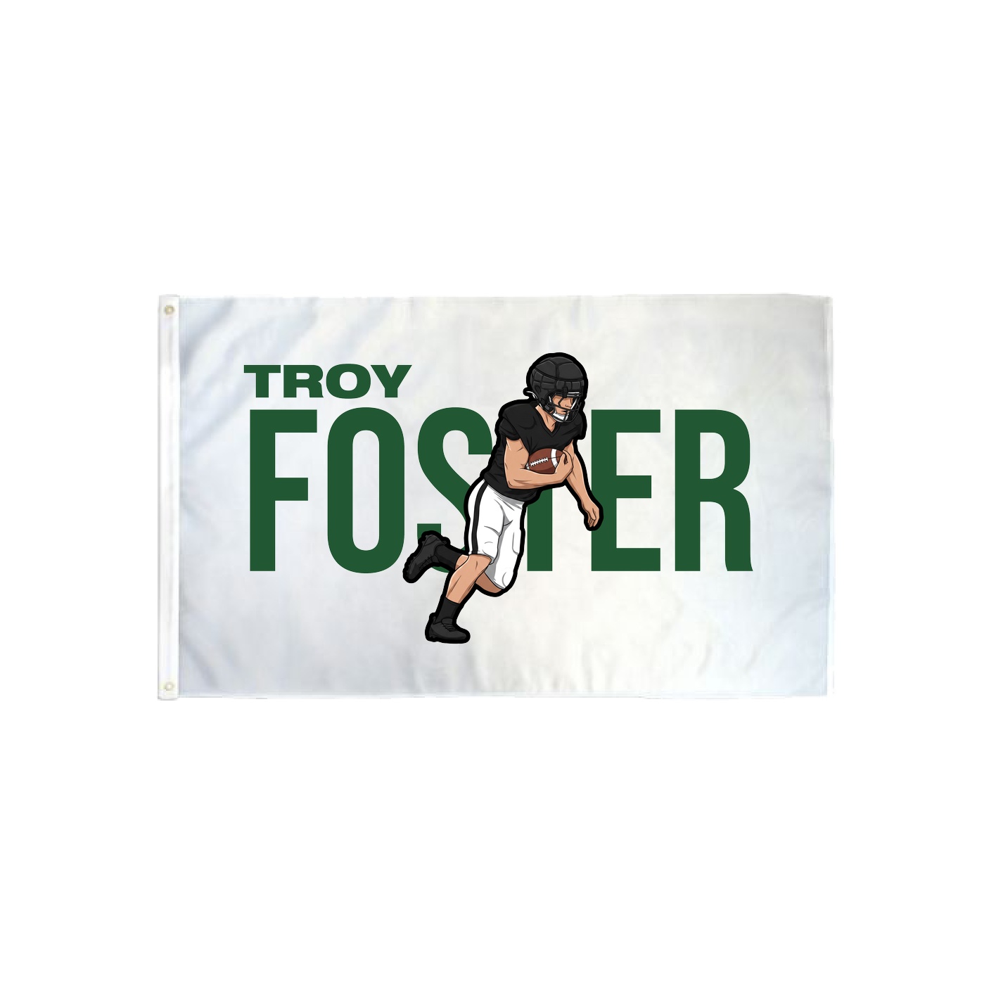 3x5 Flag — Player Name in Classic