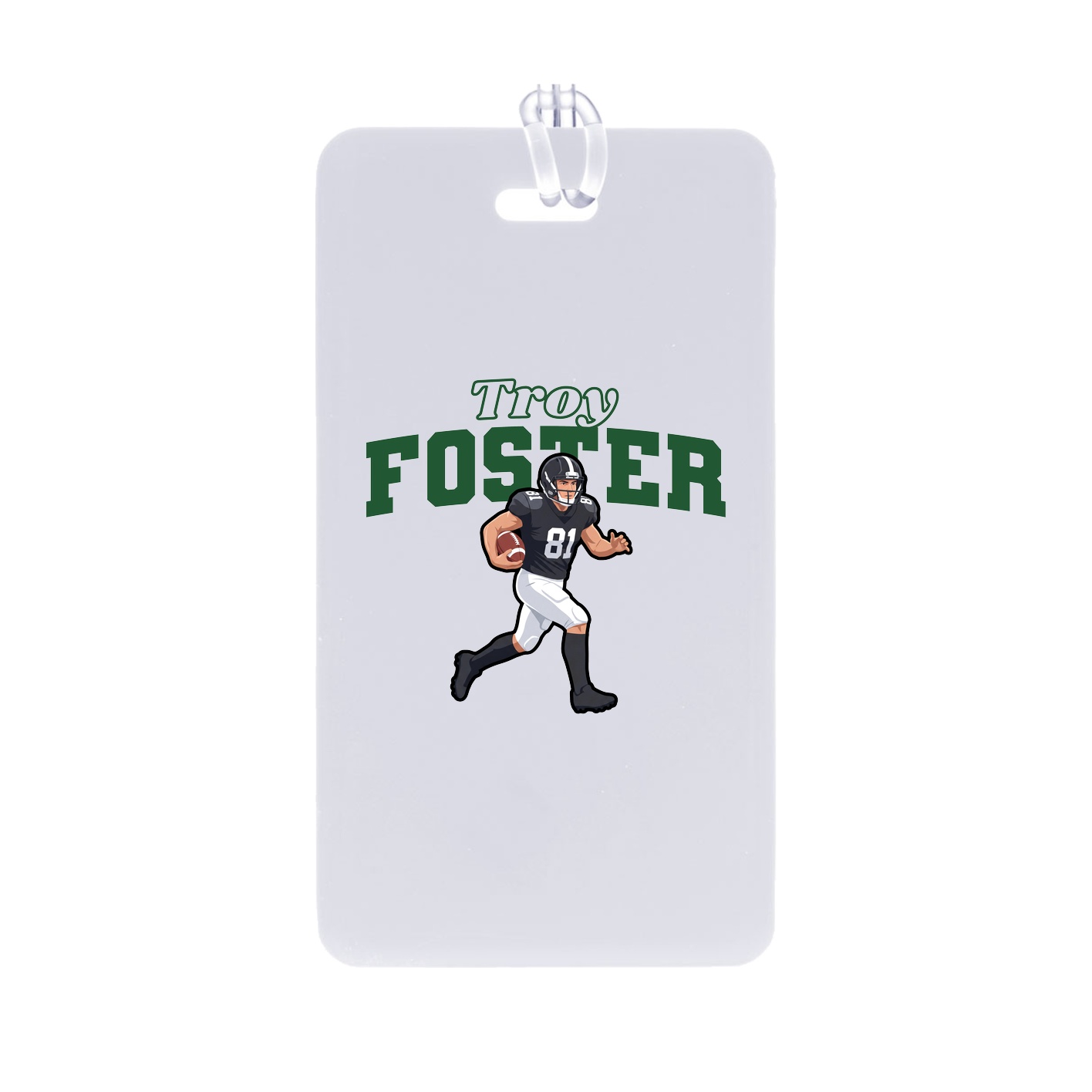 Bag Tag — Name Arch in Classic