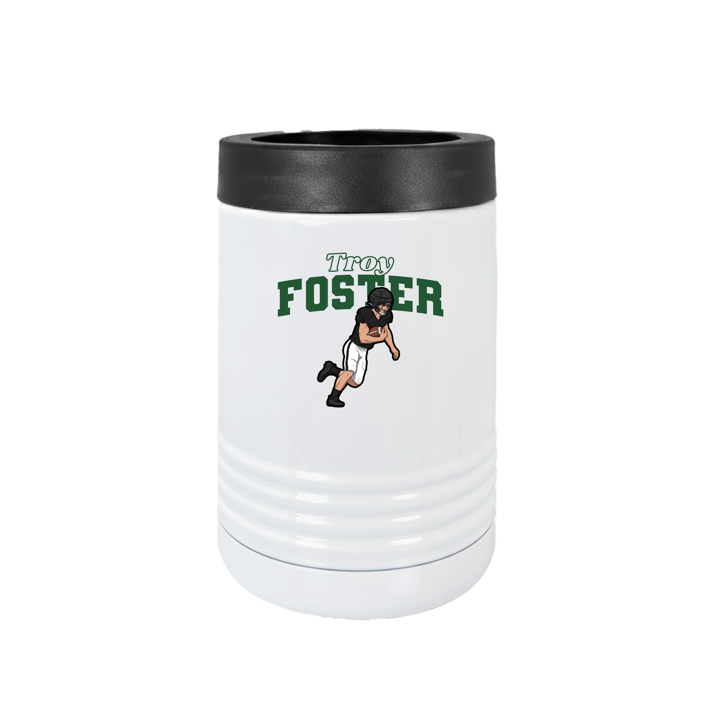Beverage Holder — Name Arch in White