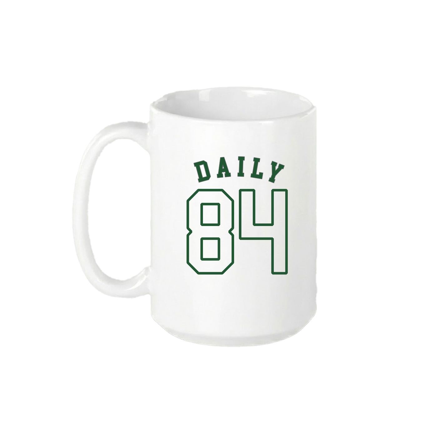 15oz Coffee Mug — Shirsey Arch in White