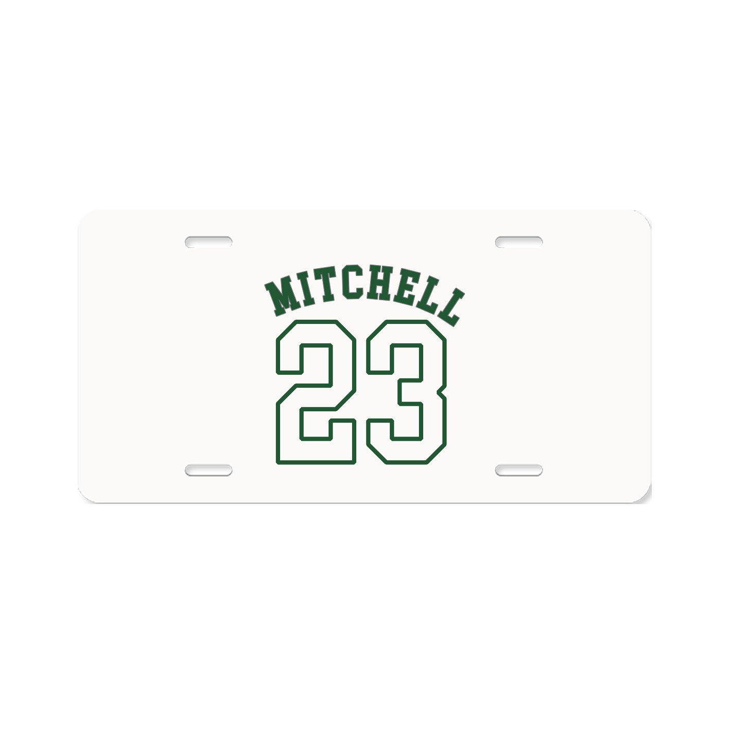 License Plate — Shirsey Arch in Classic