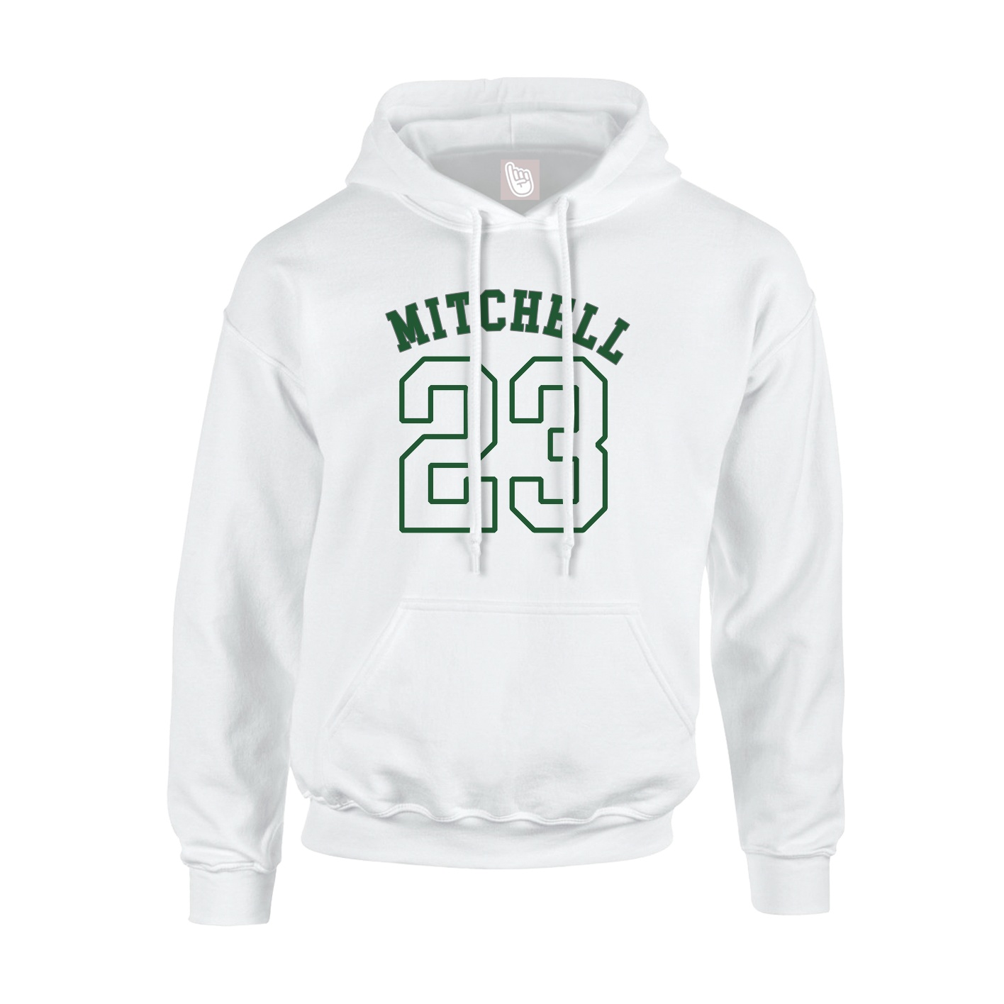 Hoodie — Shirsey Arch in White