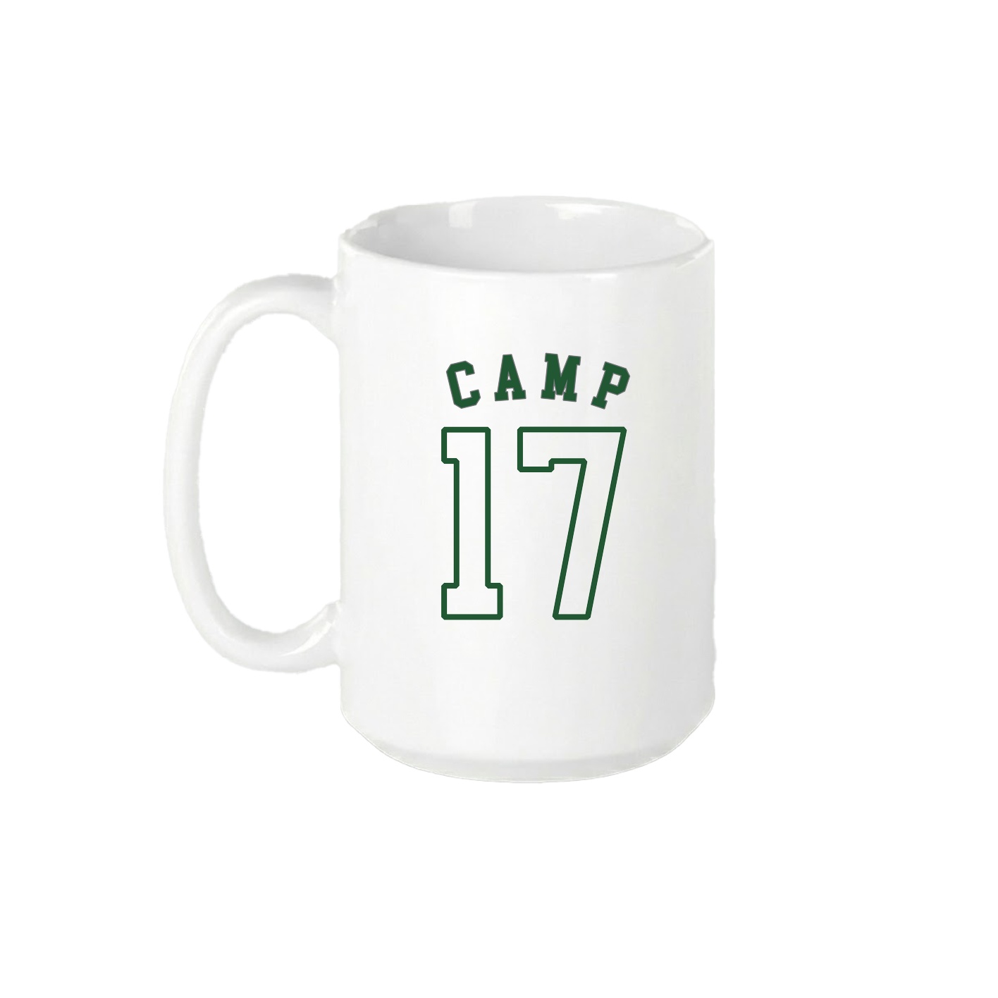15oz Coffee Mug — Shirsey Arch in White