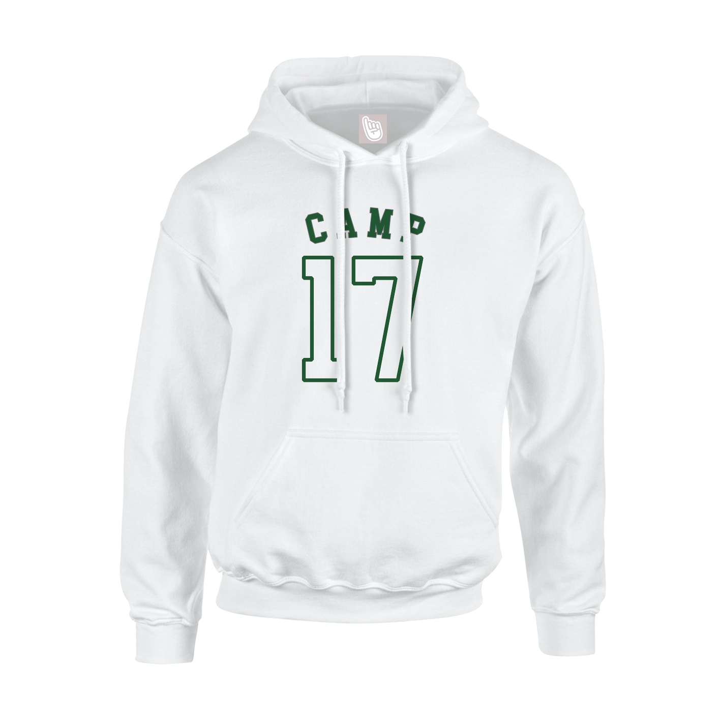 Hoodie — Shirsey Arch in White