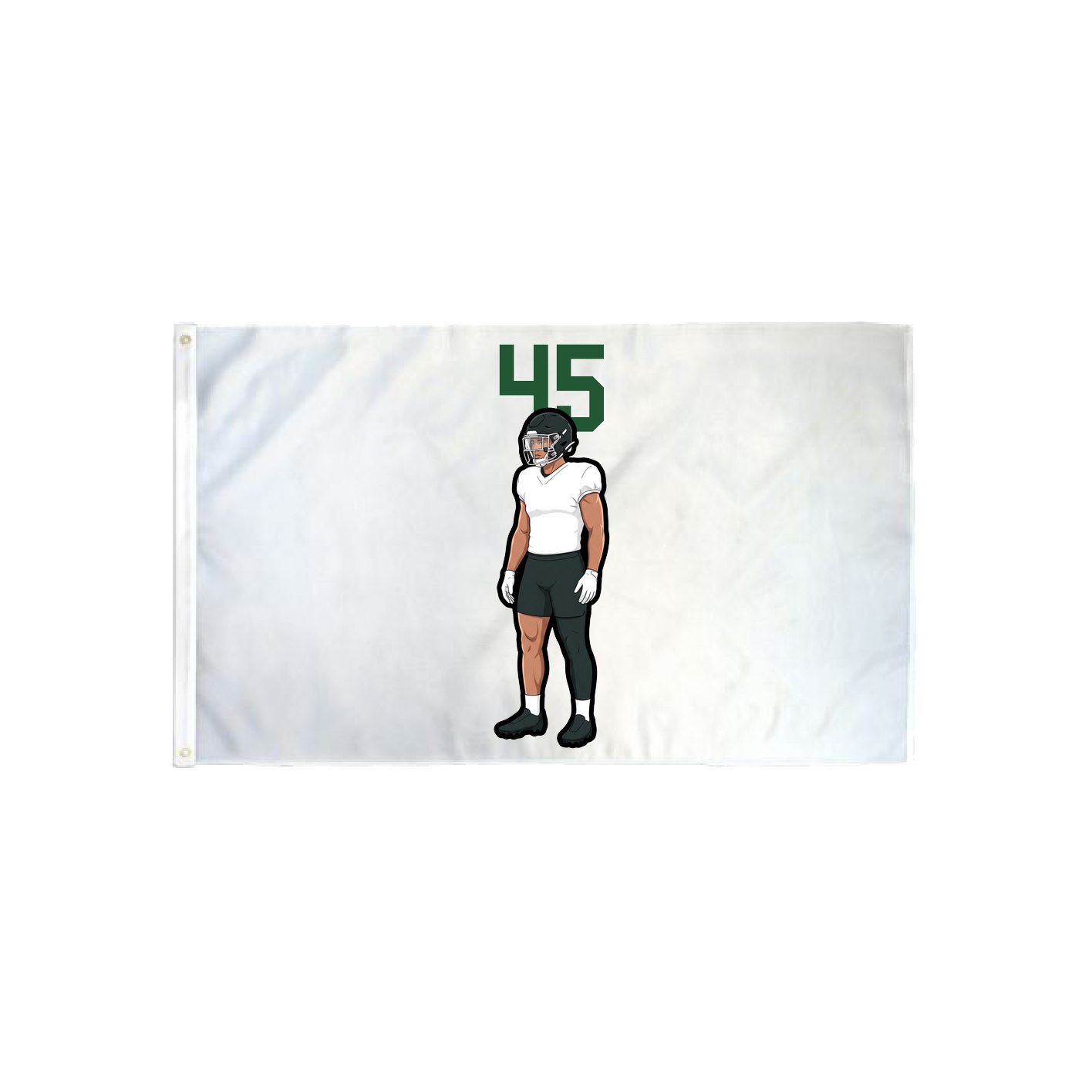 3x5 Flag — Number Top in Classic
