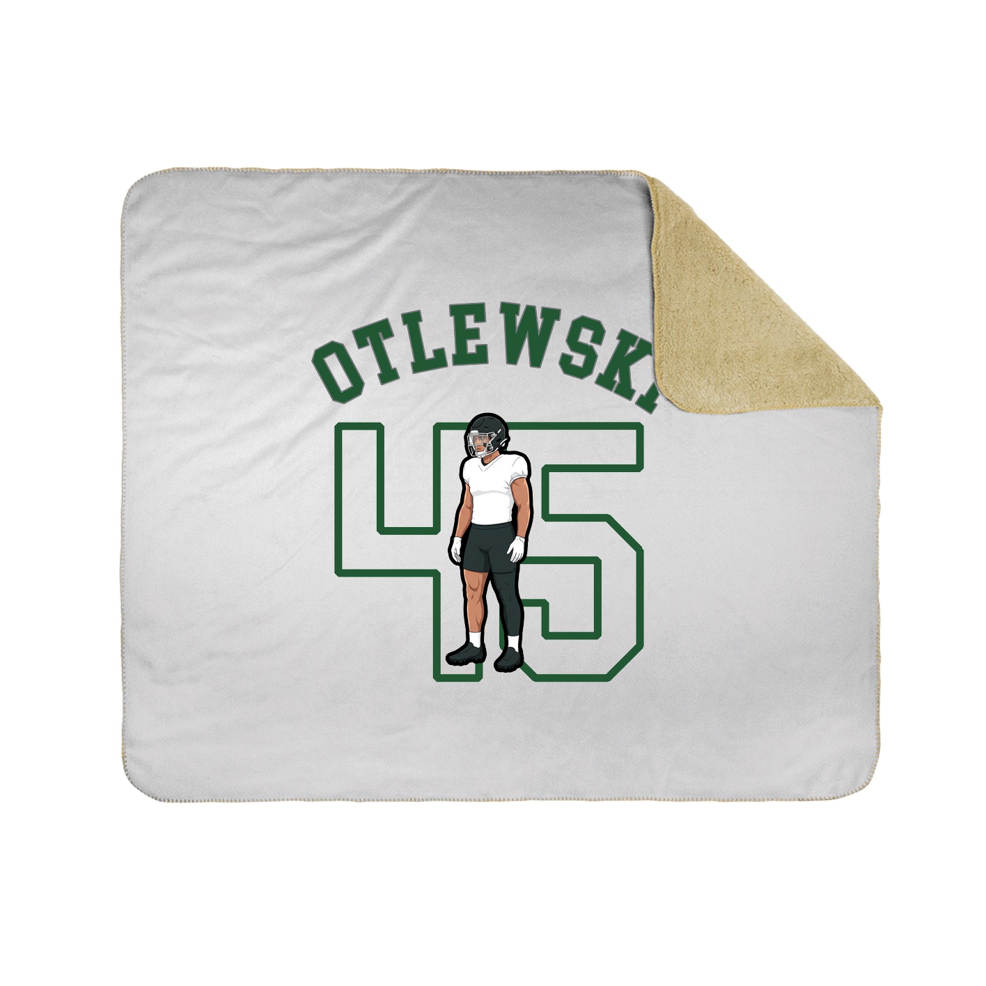 Throw Blanket — Shirsey Arch in White