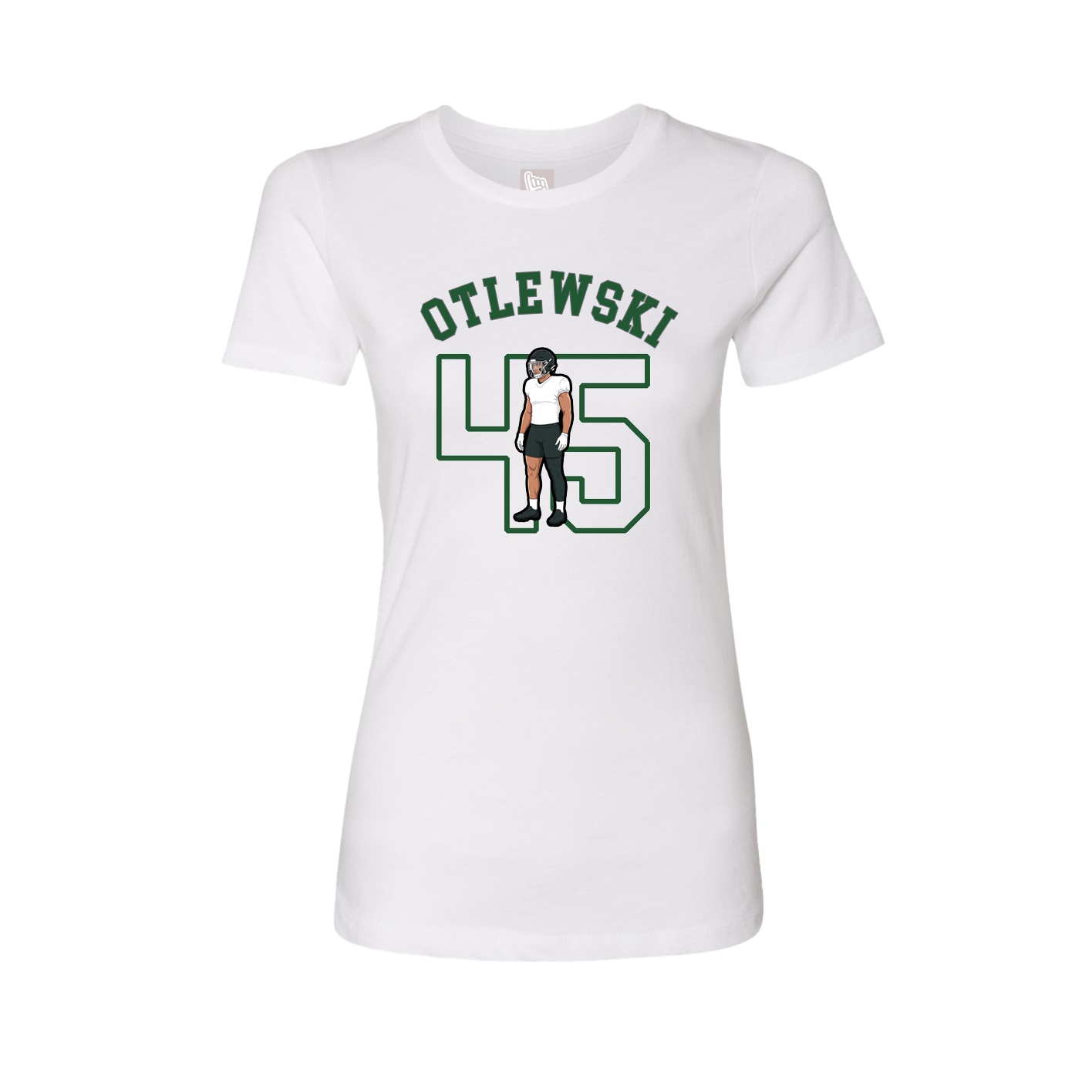 Womens Tee — Shirsey Arch in White