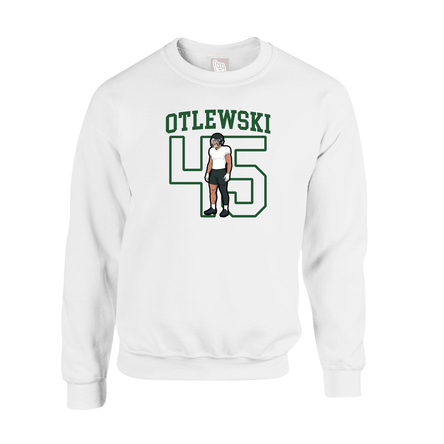 Fleece Crew — Shirsey in White