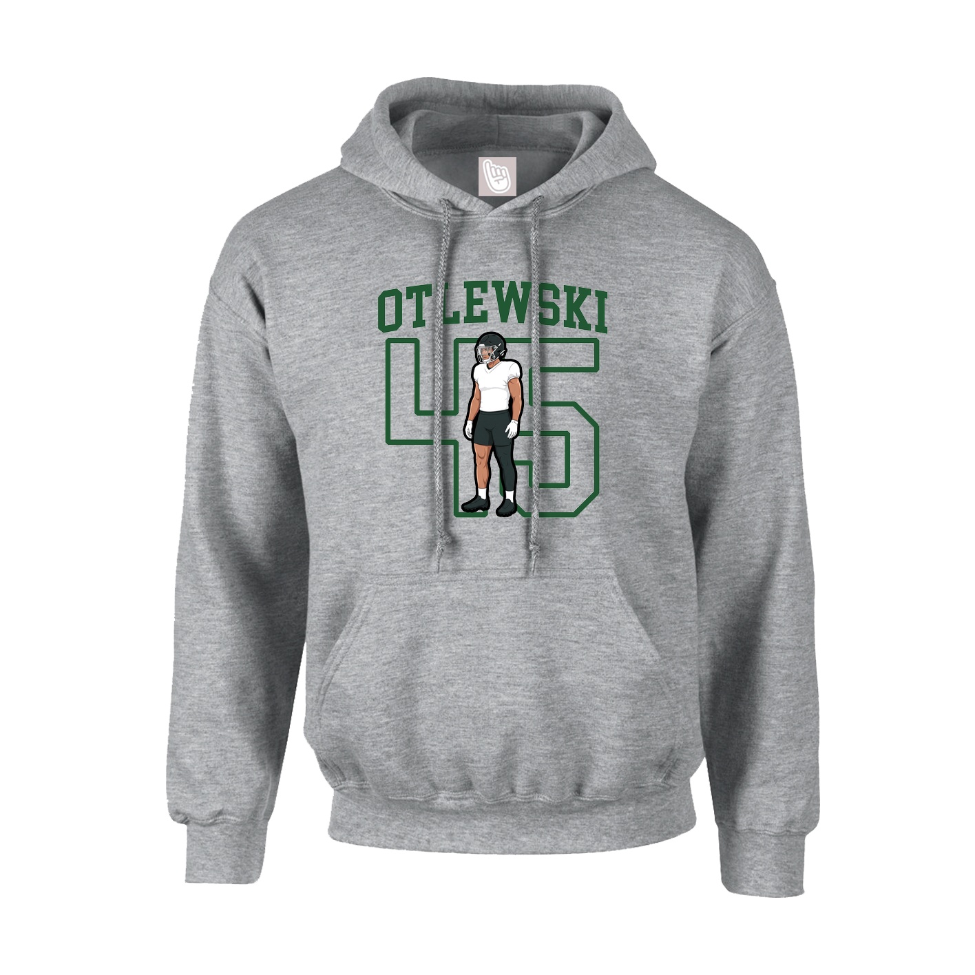 Youth Hoodie — Shirsey in Grey