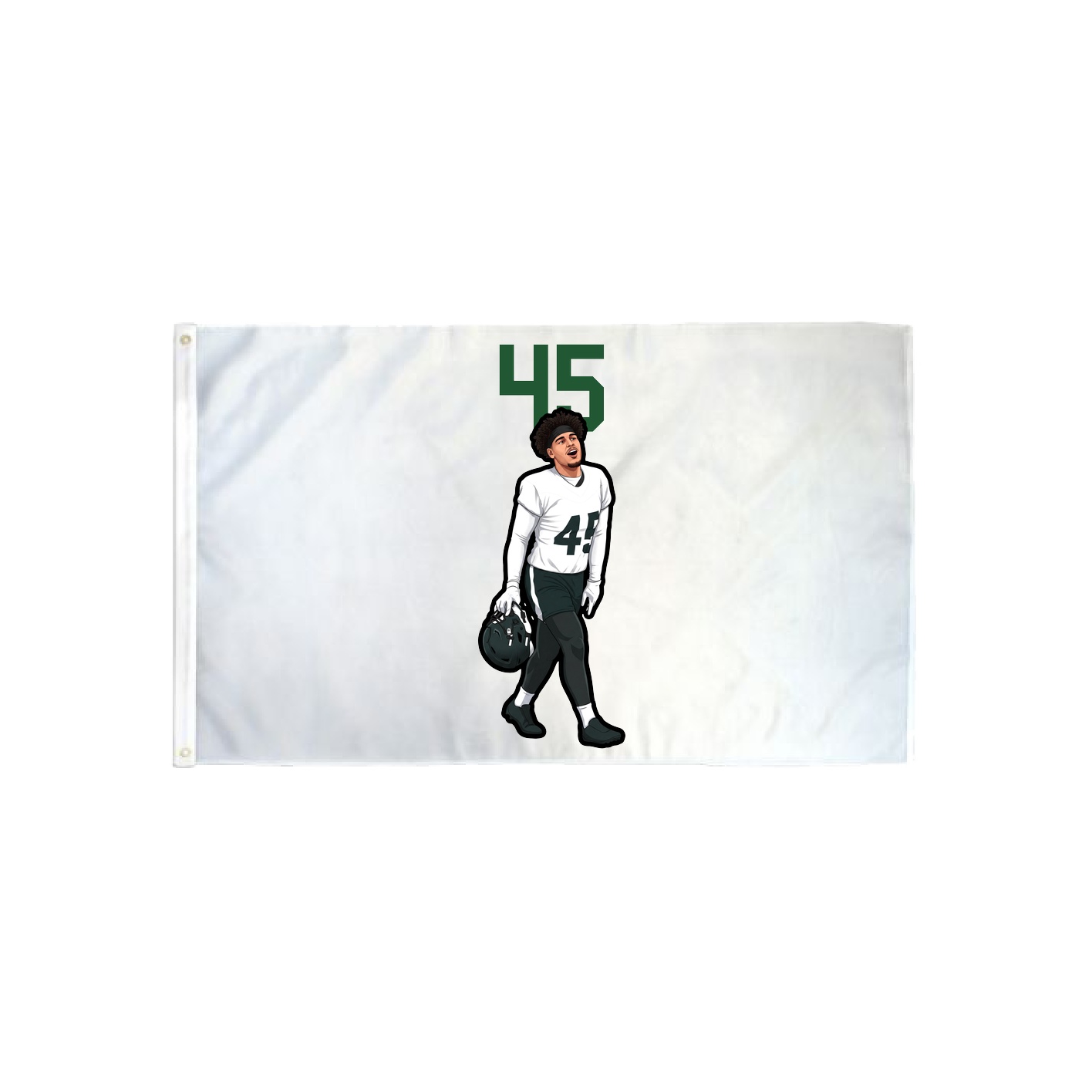3x5 Flag — Number Top in Classic