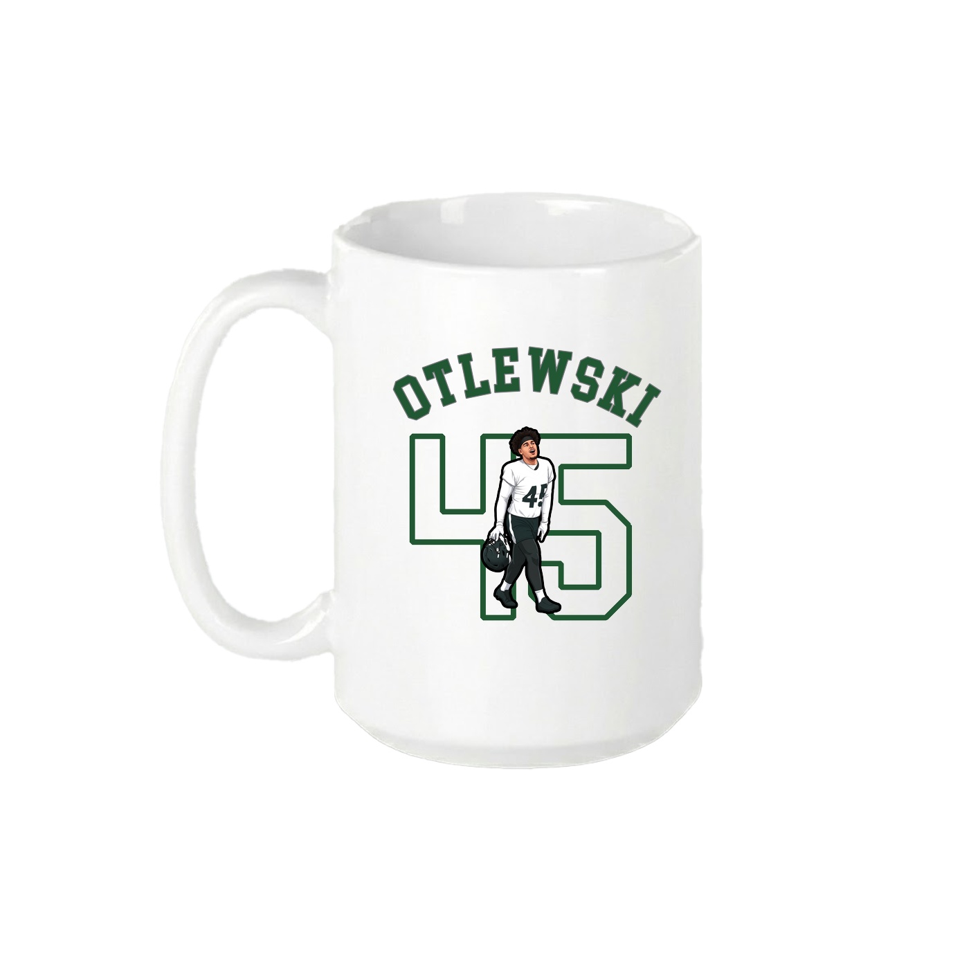 15oz Coffee Mug — Shirsey Arch in White