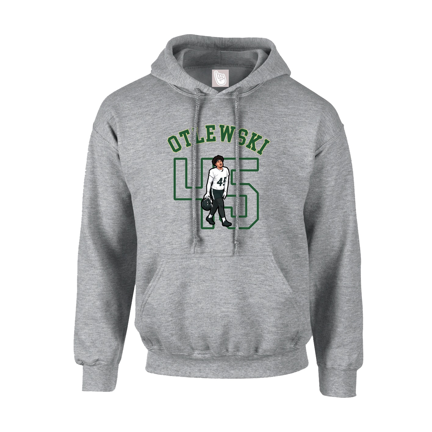 Youth Hoodie — Shirsey Arch in Grey