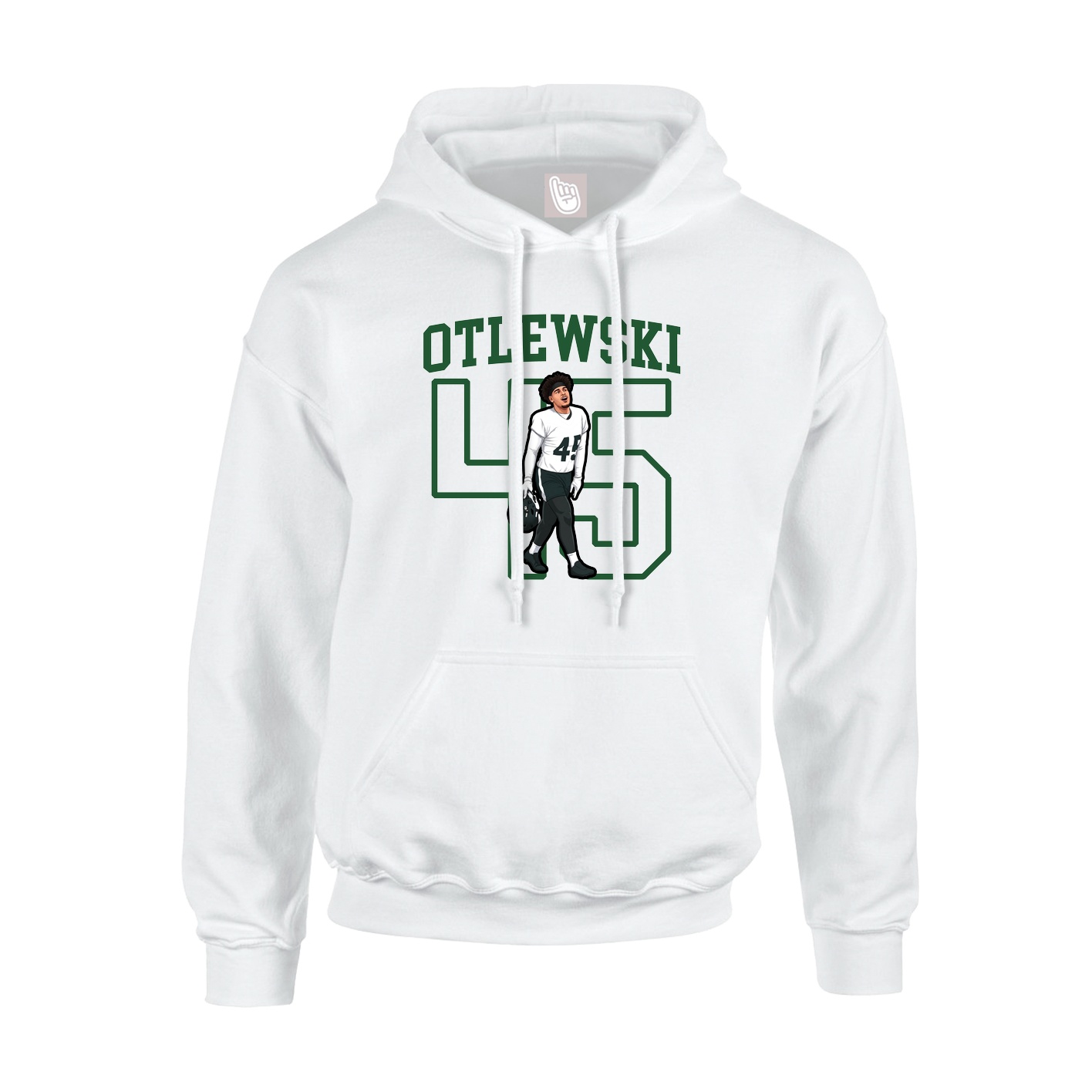 Youth Hoodie — Shirsey in White