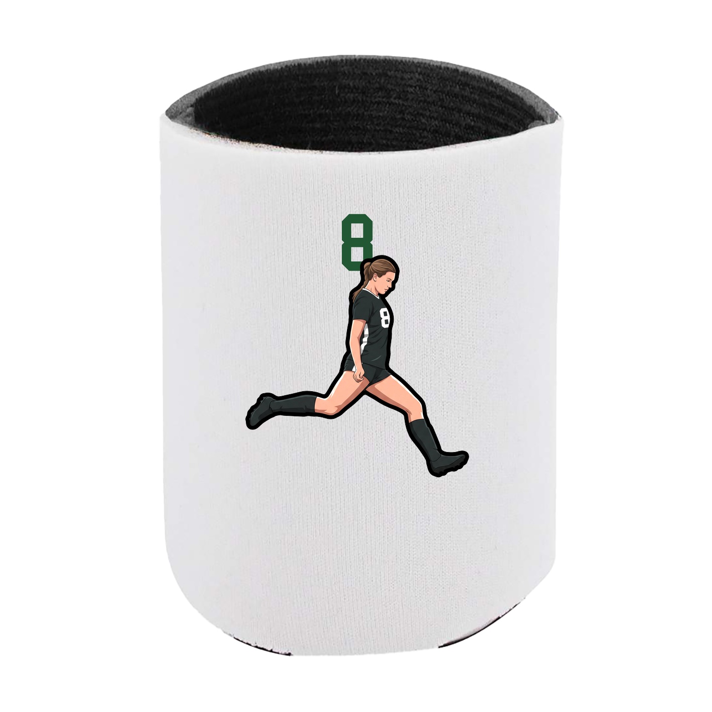 Can Holder — Number Top in White