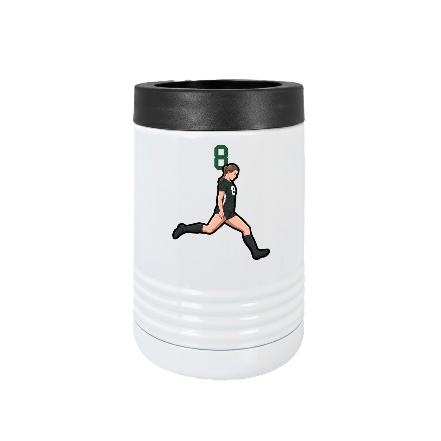 Beverage Holder — Number Top in White
